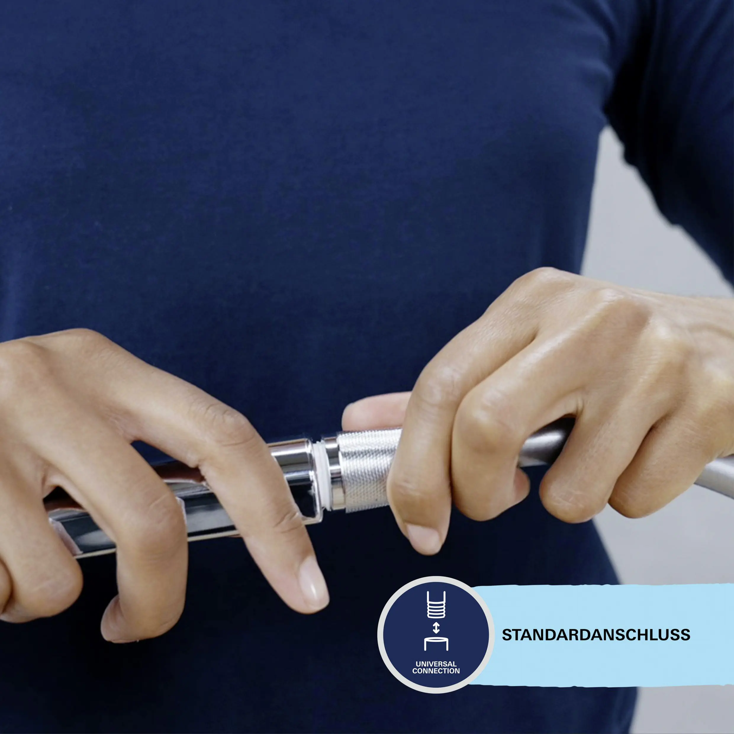 Grohe Handbrause 2 Strahlarten Vitalio Start 110 chrom