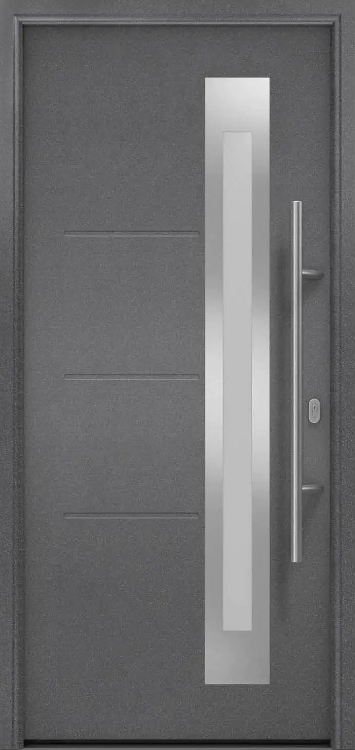 EcoStar Haustür ISOPRO IP 780S anthrazit metallic 110 x 210 cm EcoStar Haustür ISOPRO IP 780S anthrazit metallic 110 x 210 cm