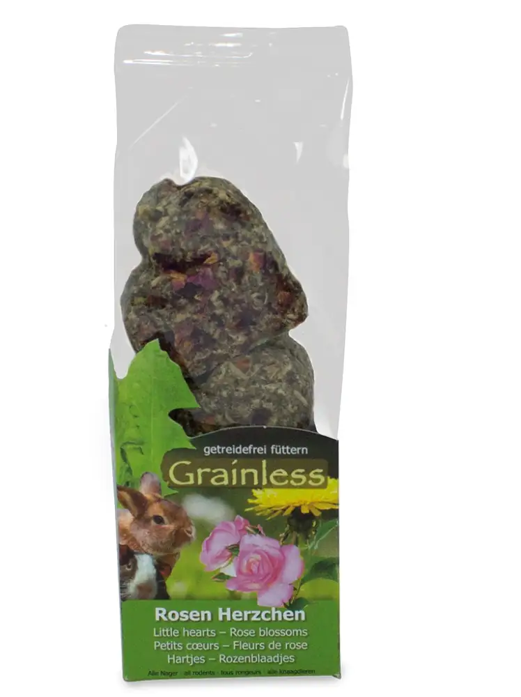 JR Grainless Rosen Herzchen 7 Stück = 105 g