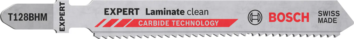 Bosch Expert Stichsägeblätter Laminate Clean T128BHM 3 Stück