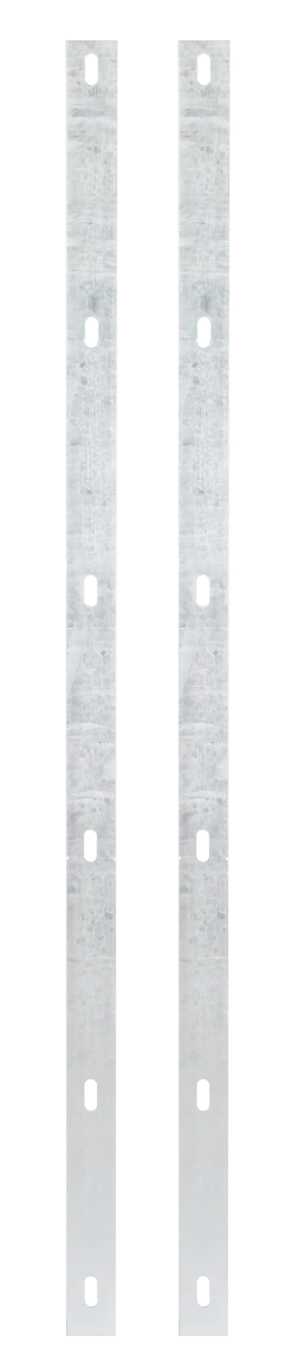 Alberts Flacheisen Set Step² Bohrabstand 200 mm für 100 cm 2 Stk. verzinkt