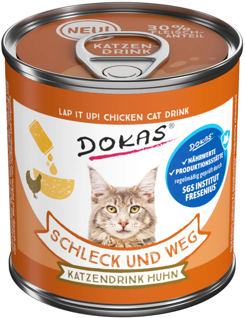 Dokas Schleck und weg Katzendrink Huhn 100 g Dokas Schleck und weg Katzendrink Huhn 100 g
