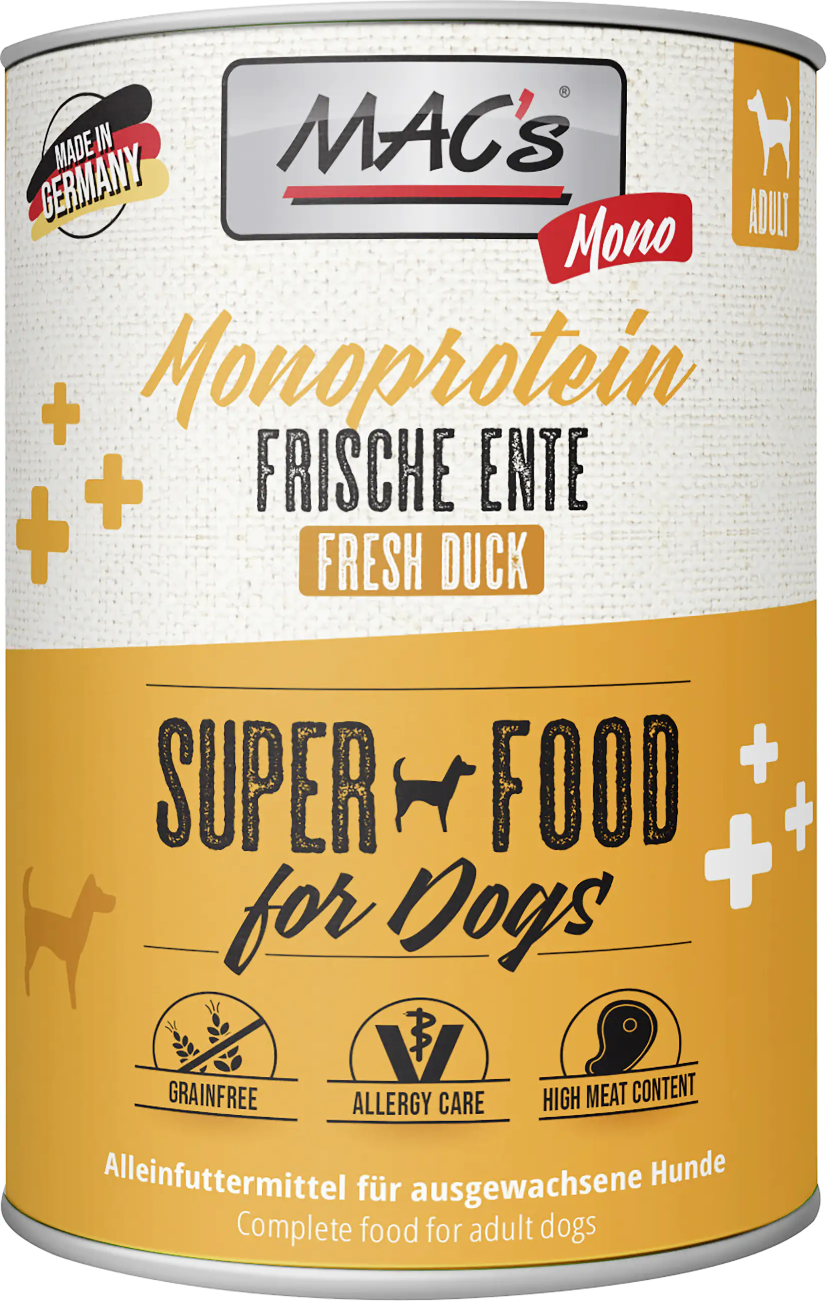 Macs Dog Mono Ente 400 g Macs Dog Mono Ente 400 g