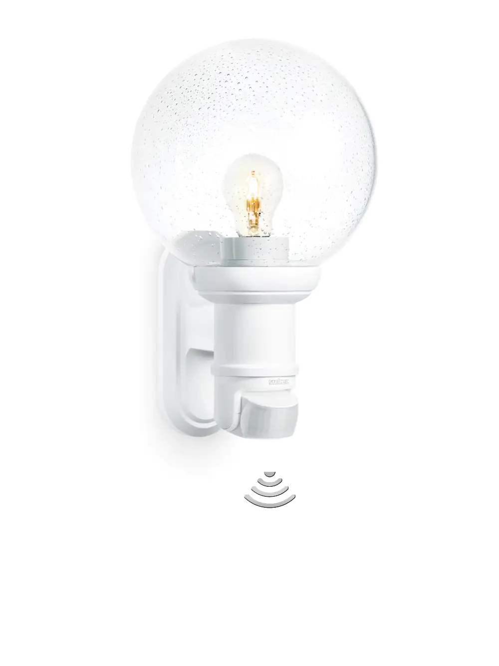 Steinel Außenleuchte L 560 S Weiß mit Sensor schwenkbar 12 m