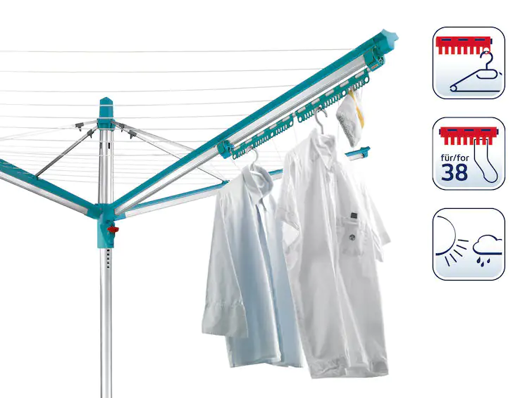 Leifheit Wäschehalter Easyclip Linomatic