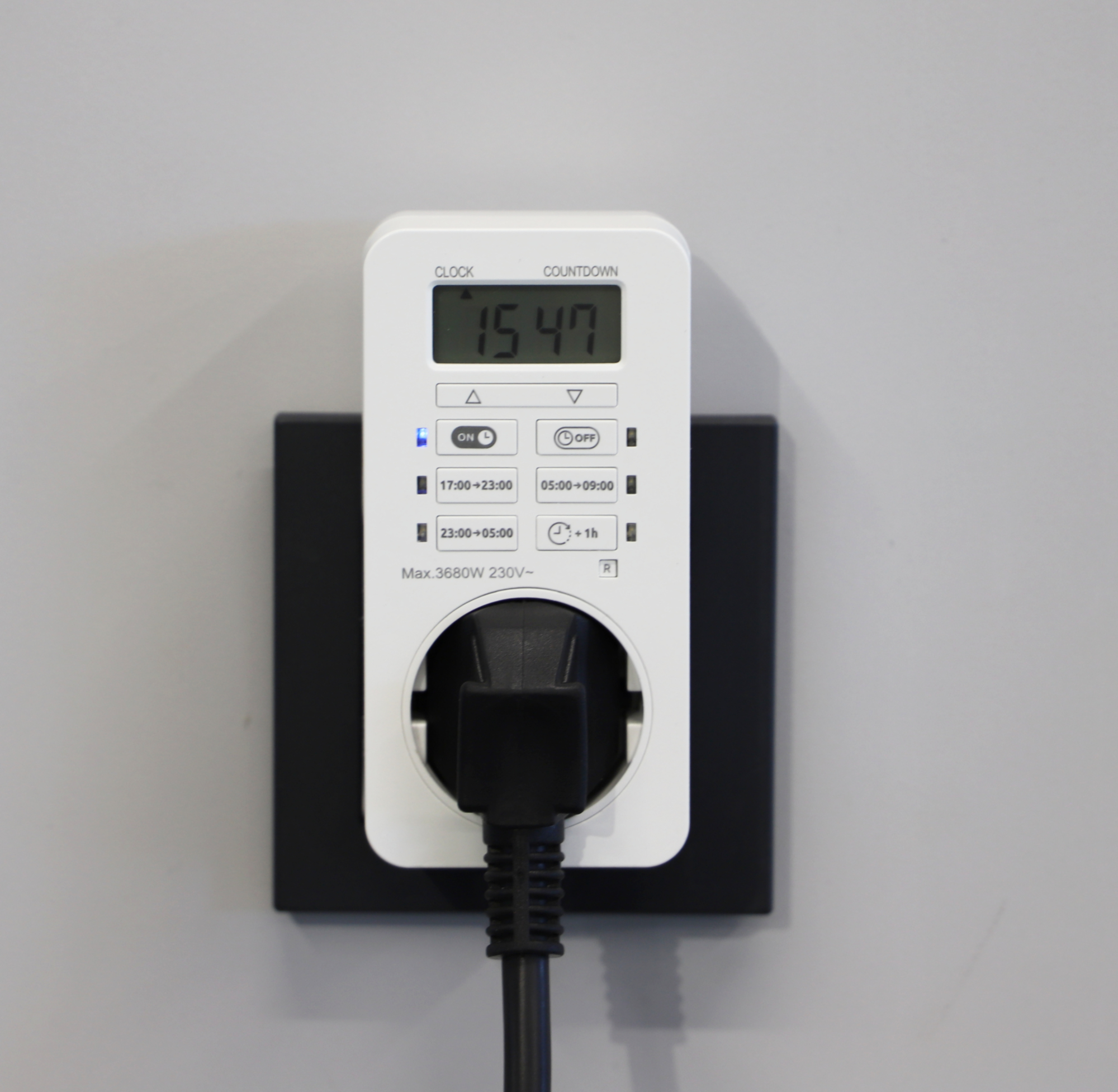 Unitec Zeitschaltuhr Greenline digital weiß