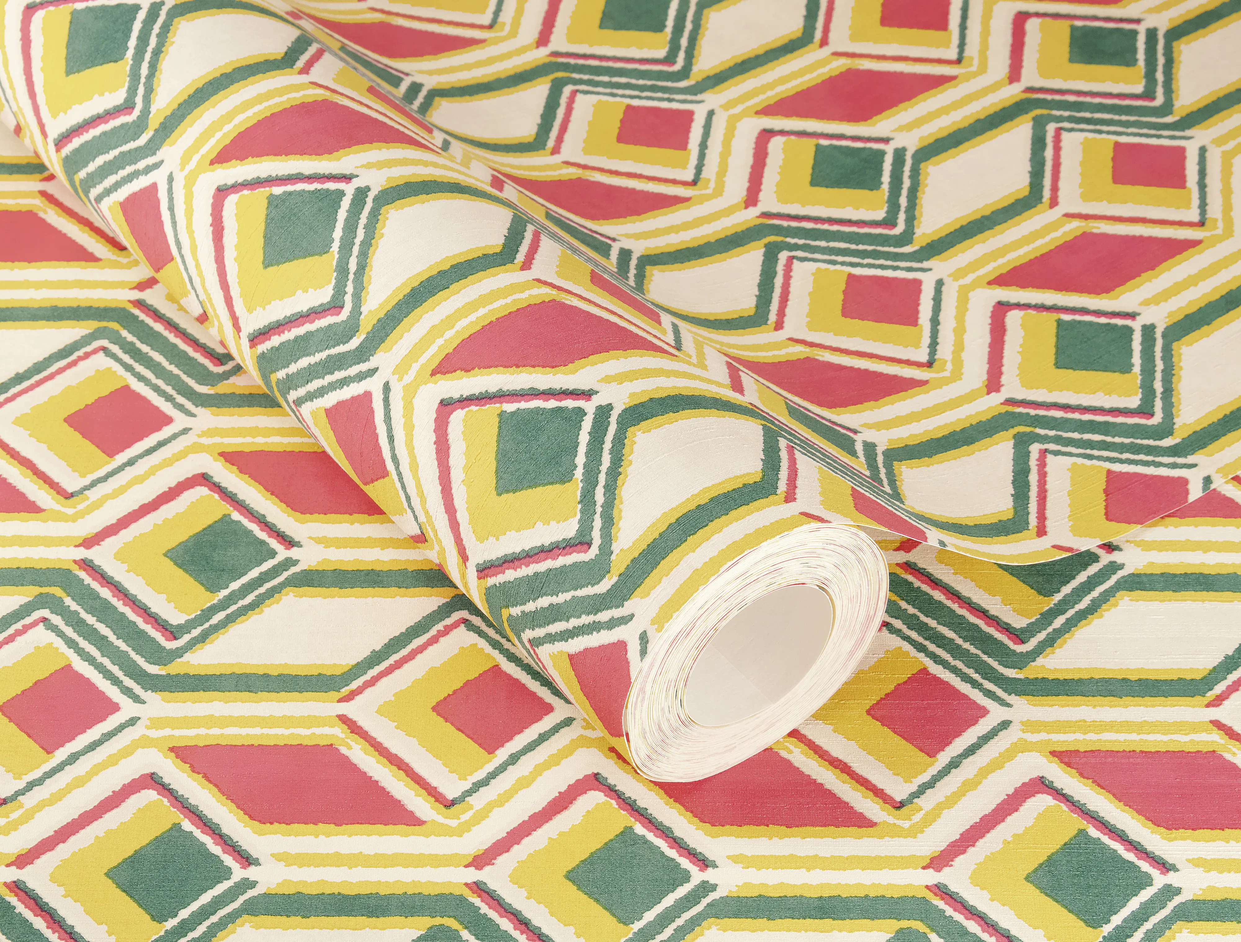 Rasch Vliestapete 746549 Pink-Dunkelpink Muster & Motive 10,05 m x 0,53 m