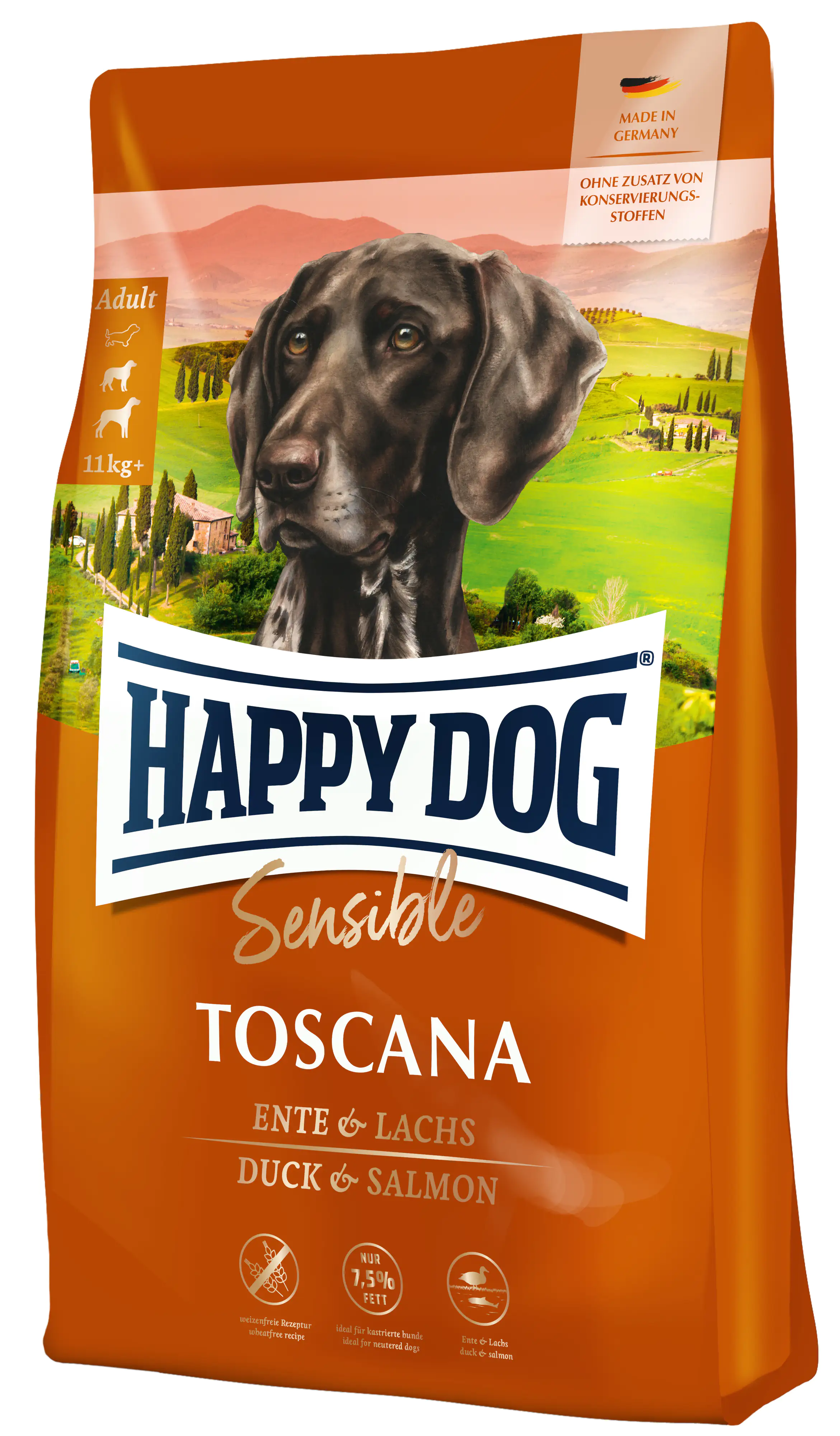 Happy Dog Supreme Sensible Toscana 4 kg Happy Dog Supreme Sensible Toscana 4 kg