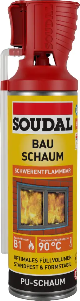 Soudal 1K Bauschaum Genius Gun B1 500 ml Soudal 1K Bauschaum Genius Gun B1 500 ml