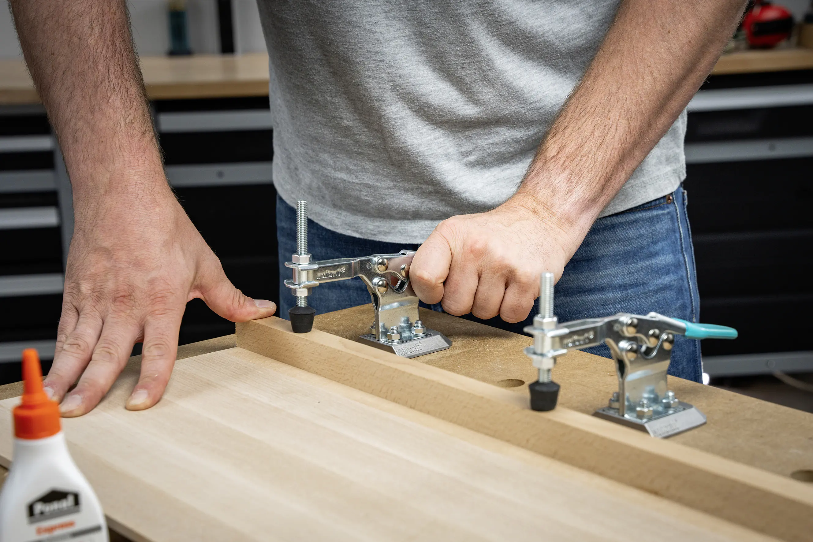 Wolfcraft Mobiler Schnellspanner