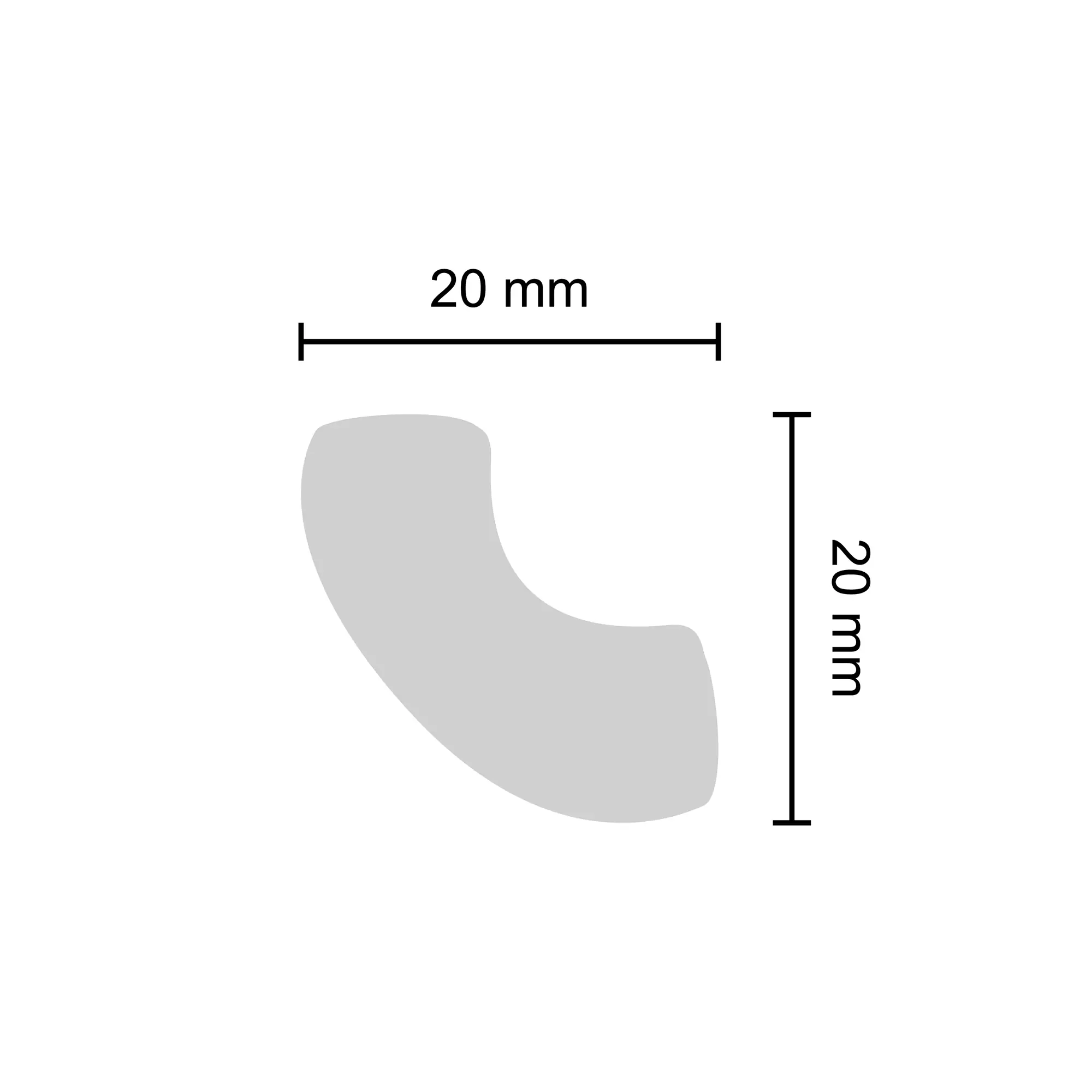 Decosa Zierprofil KZL01 150 cm