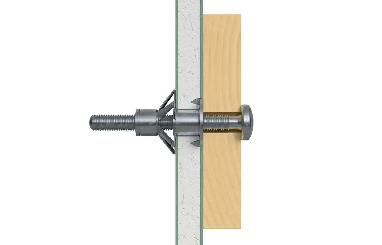 Fischer Hohlraumdübel aus Metall 6.0 x 52 mm - 20 Stück Fischer Hohlraumdübel aus Metall 6.0 x 52 mm - 20 Stück
