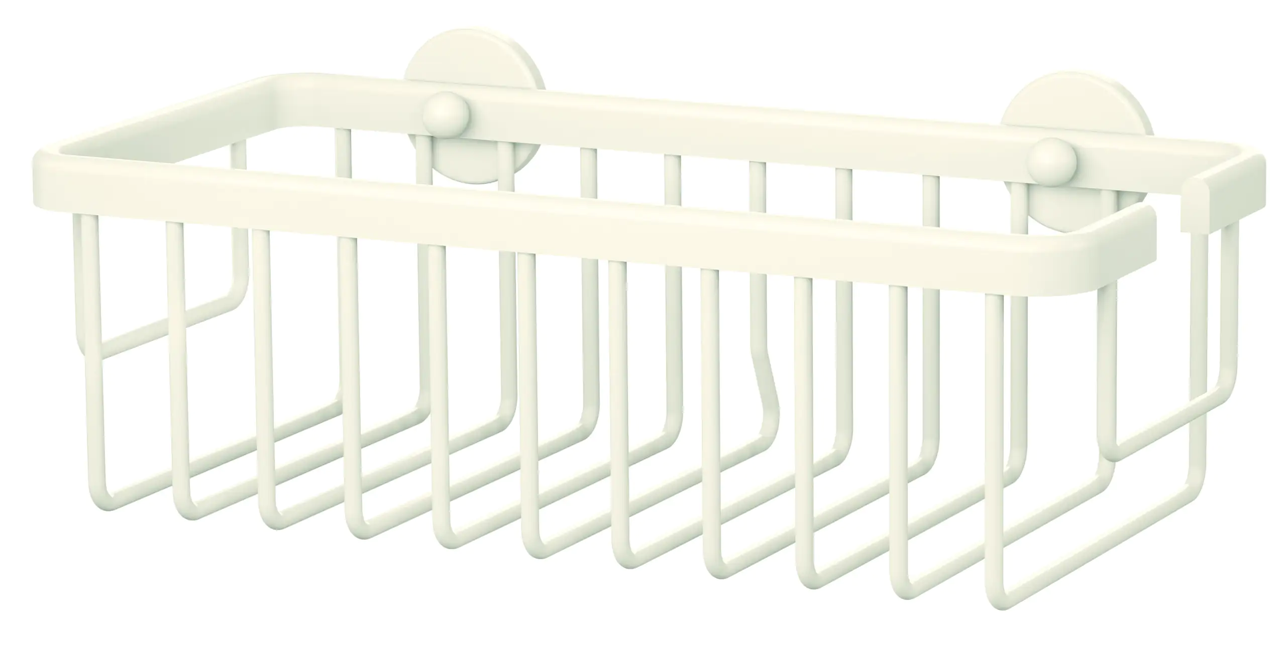 tesa Moon White Duschkorb eckig 1 Ablage weiß