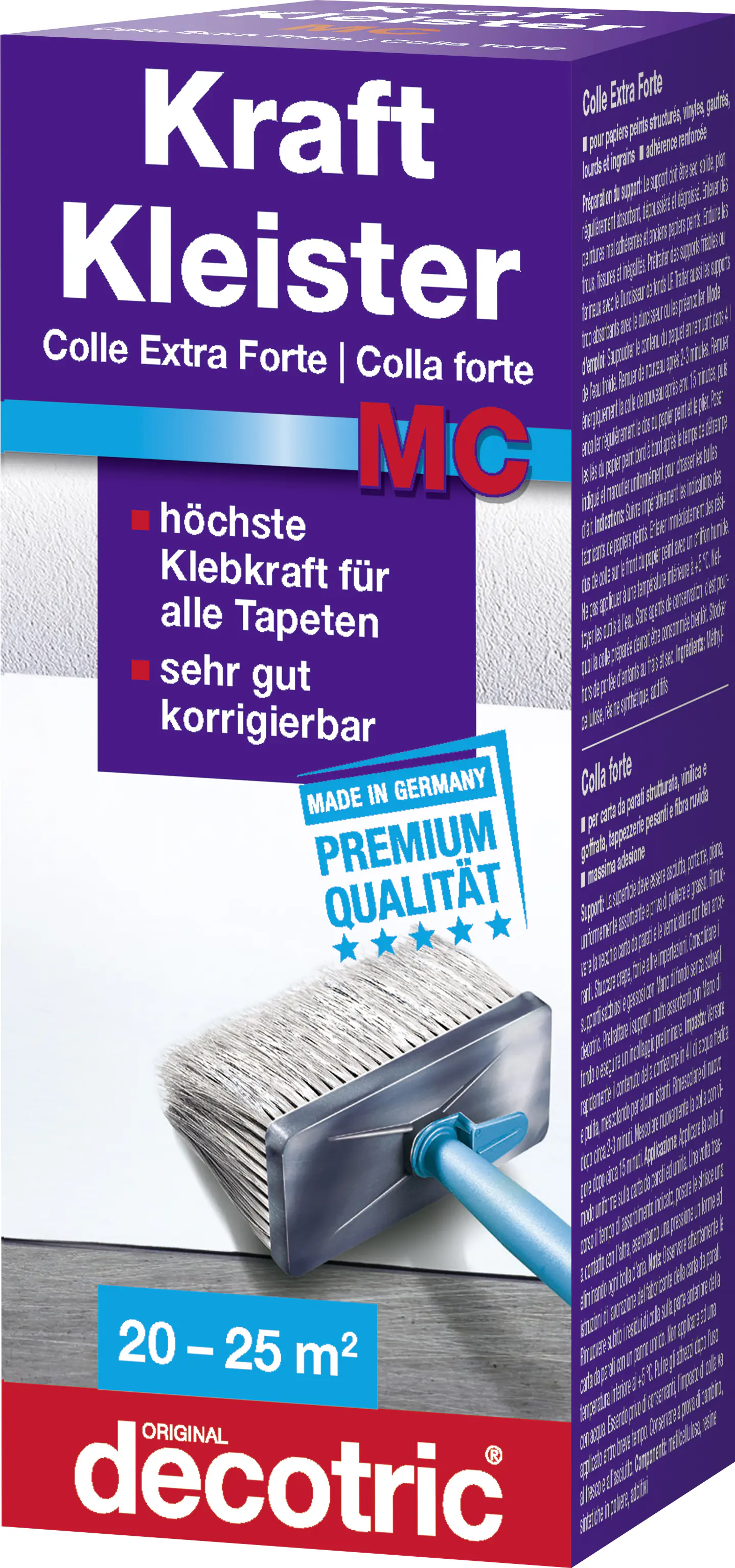 Decotric MC Rauhfaser Kraft-Kleister 200 g Decotric MC Rauhfaser Kraft-Kleister 200 g