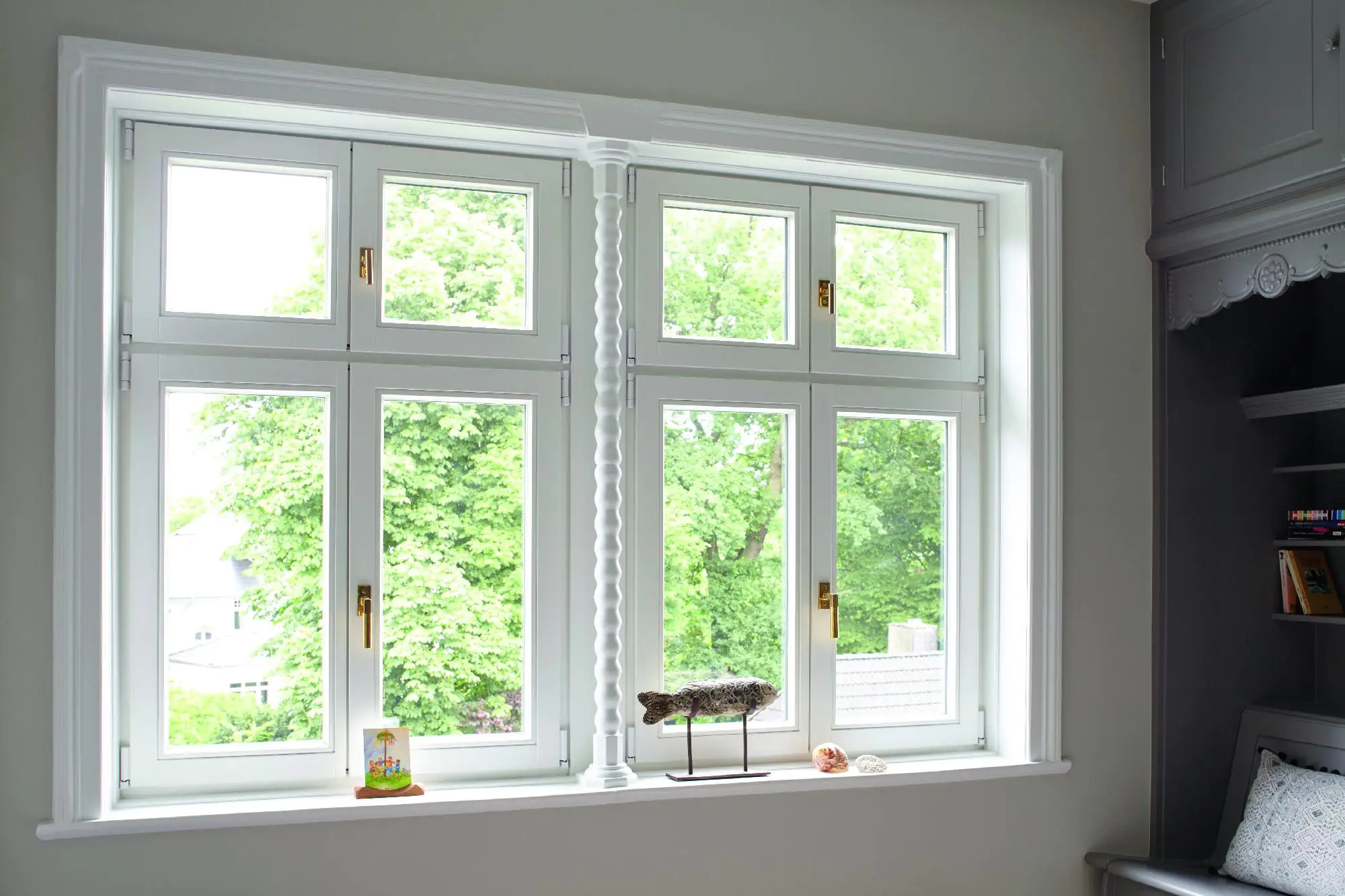 Alpina Weißlack für Fenster & Türen 750 ml weiß seidenmatt