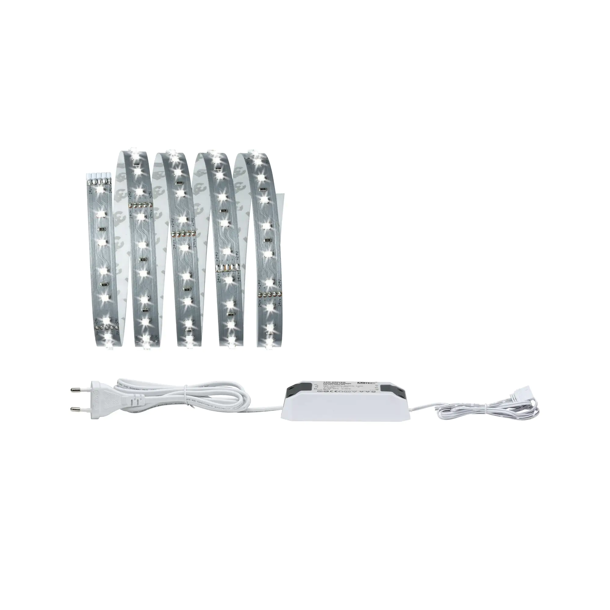 4000870705780_1 Paulmann MaxLED 500 Stripe-Basisset 1,5 m 106 LED silber unbeschichtet
