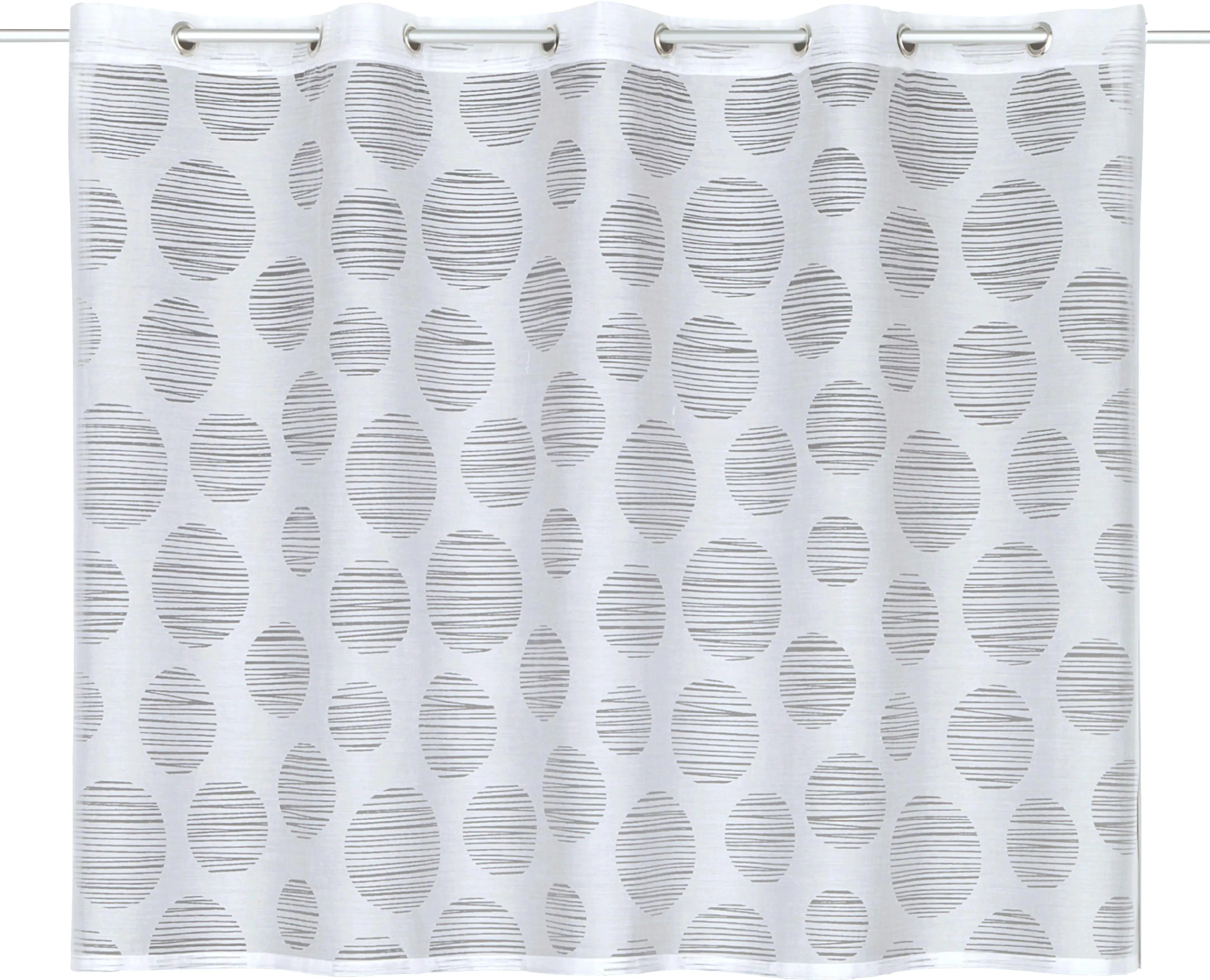 Neusser Collection Ösenpanneau Fin weiß, 85 x 135 cm