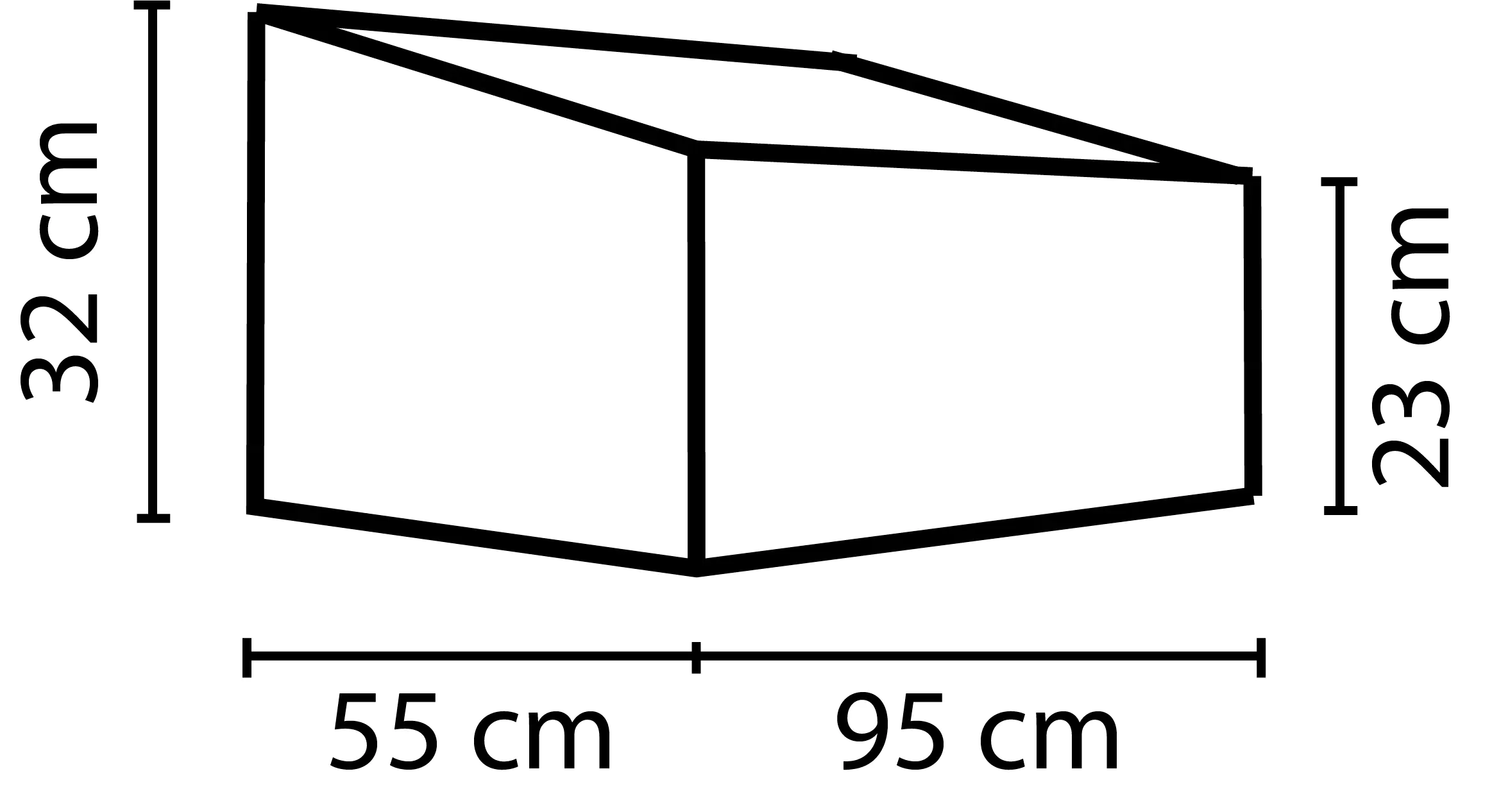Vitavia Frühbeet Levana 2 55 x 95 cm kiesel Vitavia Frühbeet Levana 2 55 x 95 cm kiesel