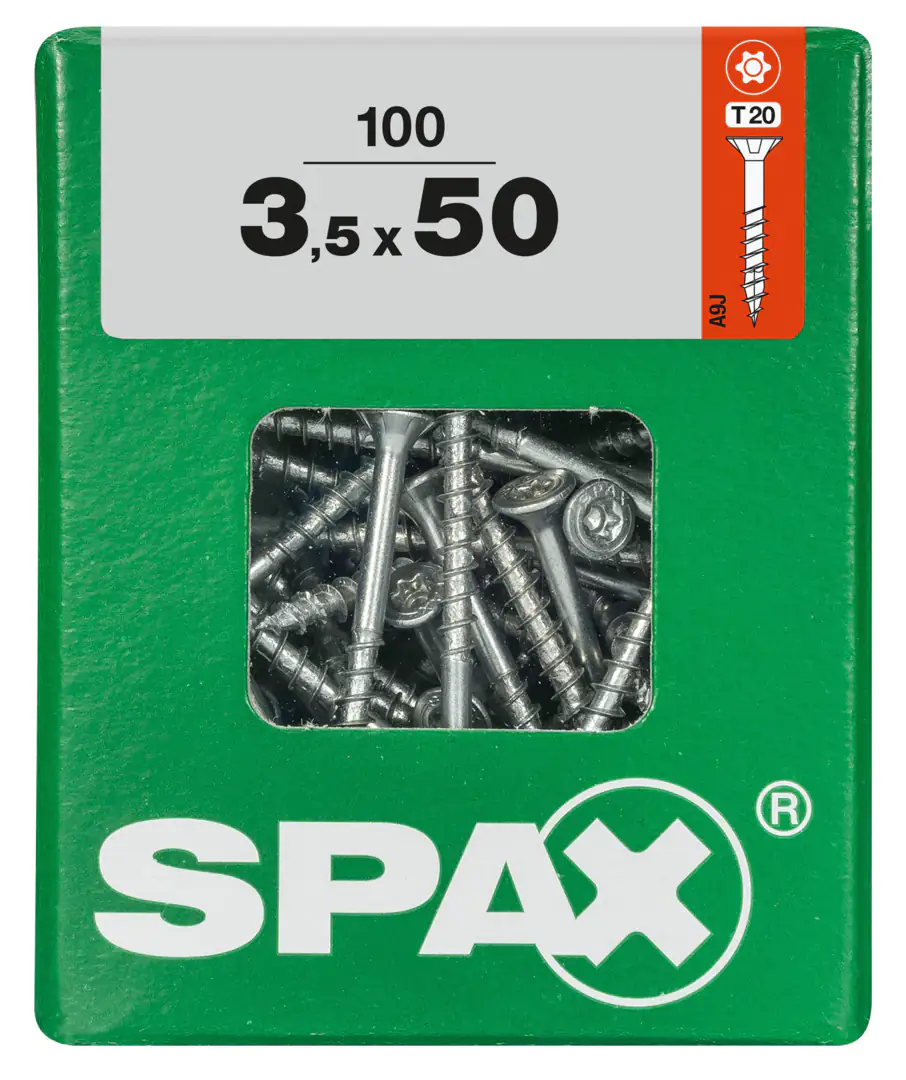 Spax Universalschrauben 3.5 x 50 mm TX 20 - 100 Stk.