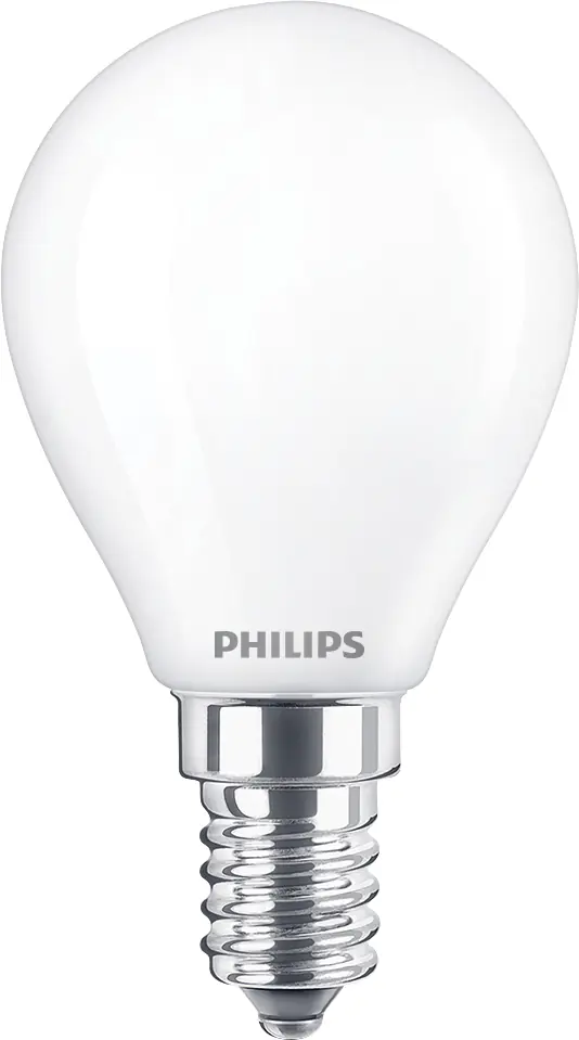 Philips LED-Leuchtmittel Filament Tropfenform P45 E14 6,5W neutralweiß