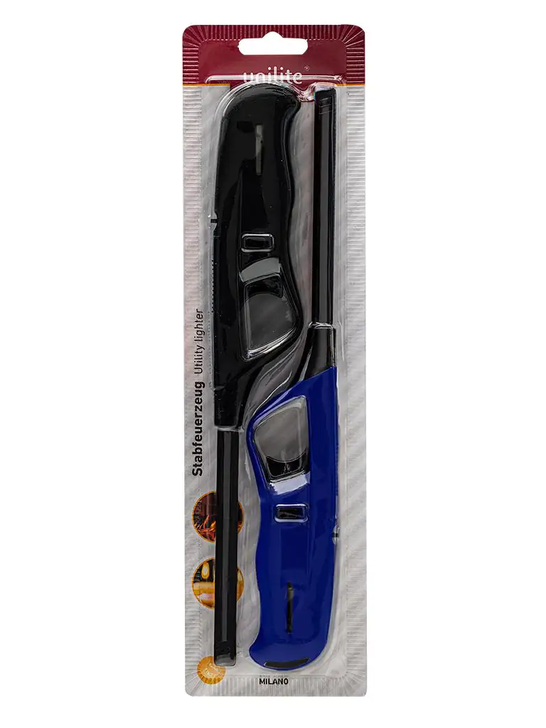 Unilite Stabfeuerzeug Milano NT HC-4 2er Blister Unilite Stabfeuerzeug Milano NT HC-4 2er Blister