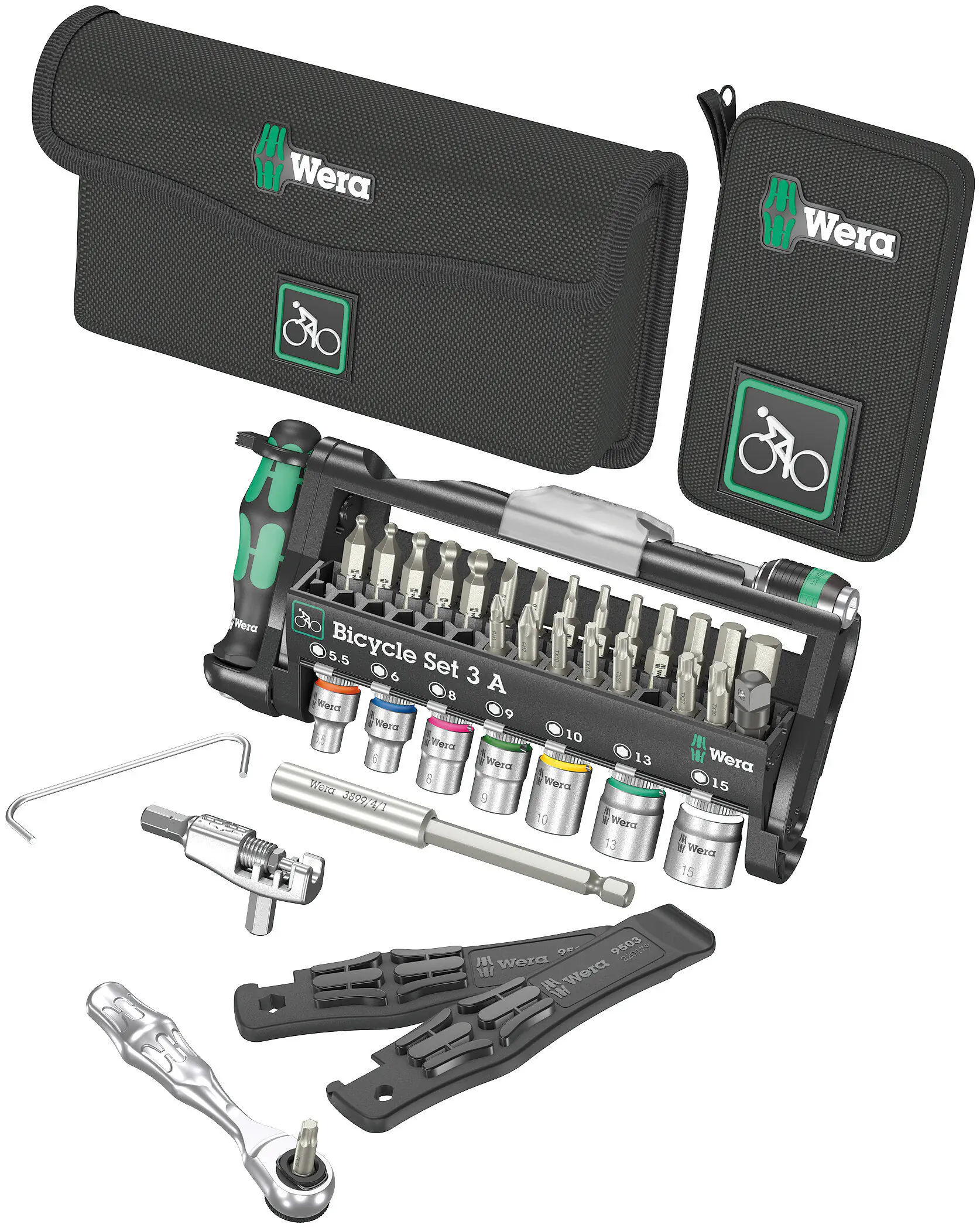 Wera Schraubendreher-Satz Bicycle Set 3 A 38-teilig