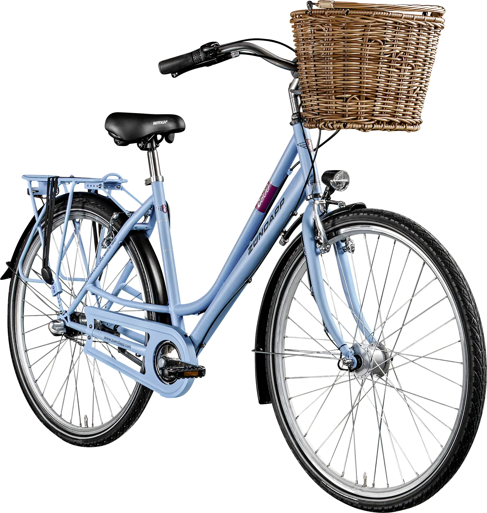Zündapp Cityrad C800 28 Zoll 3-Gang RH 50cm pastellblau