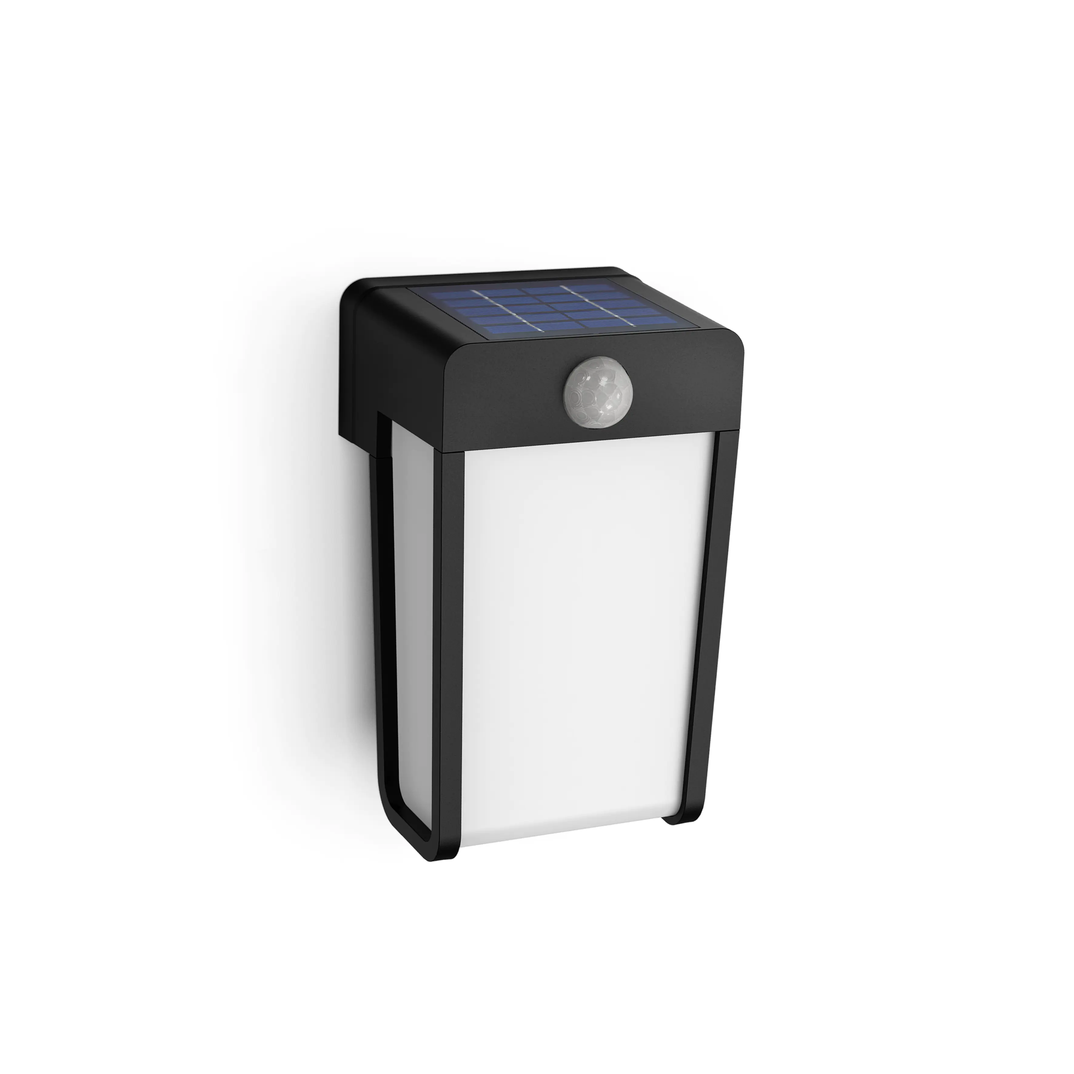 Solar Wandleuchte Shroud 20,5 x 12,5 x 12 cm matt schwarz