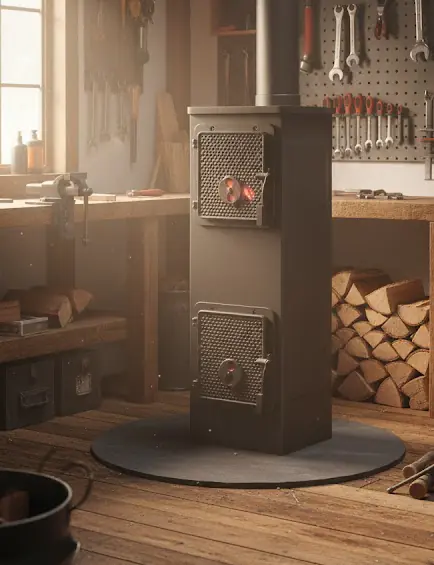 Kaminofen Werkstattofen Vesuv 6 kW