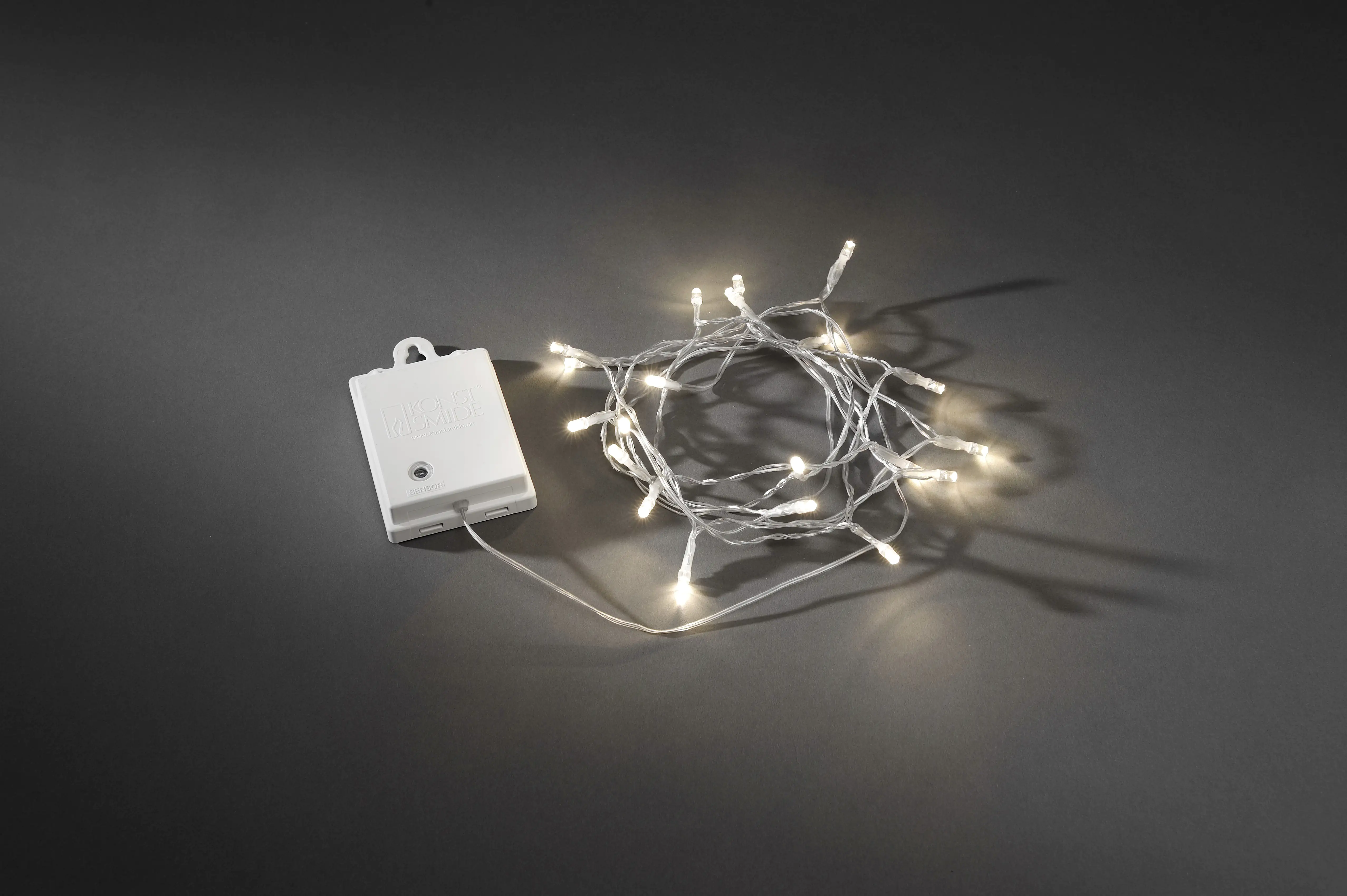 Konstsmide LED Lichterkette 40 LED für Außen 40 LED, warmweiß