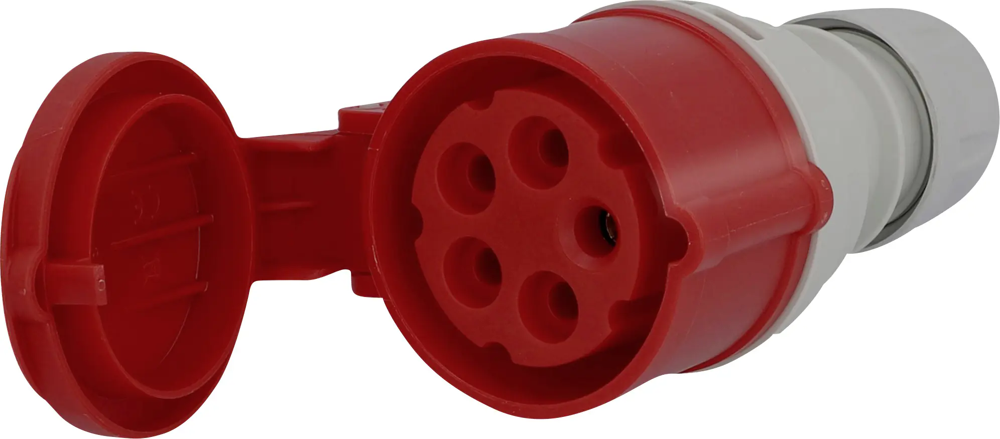 PCE CEE-Kupplungs-Steckdose 16A rot