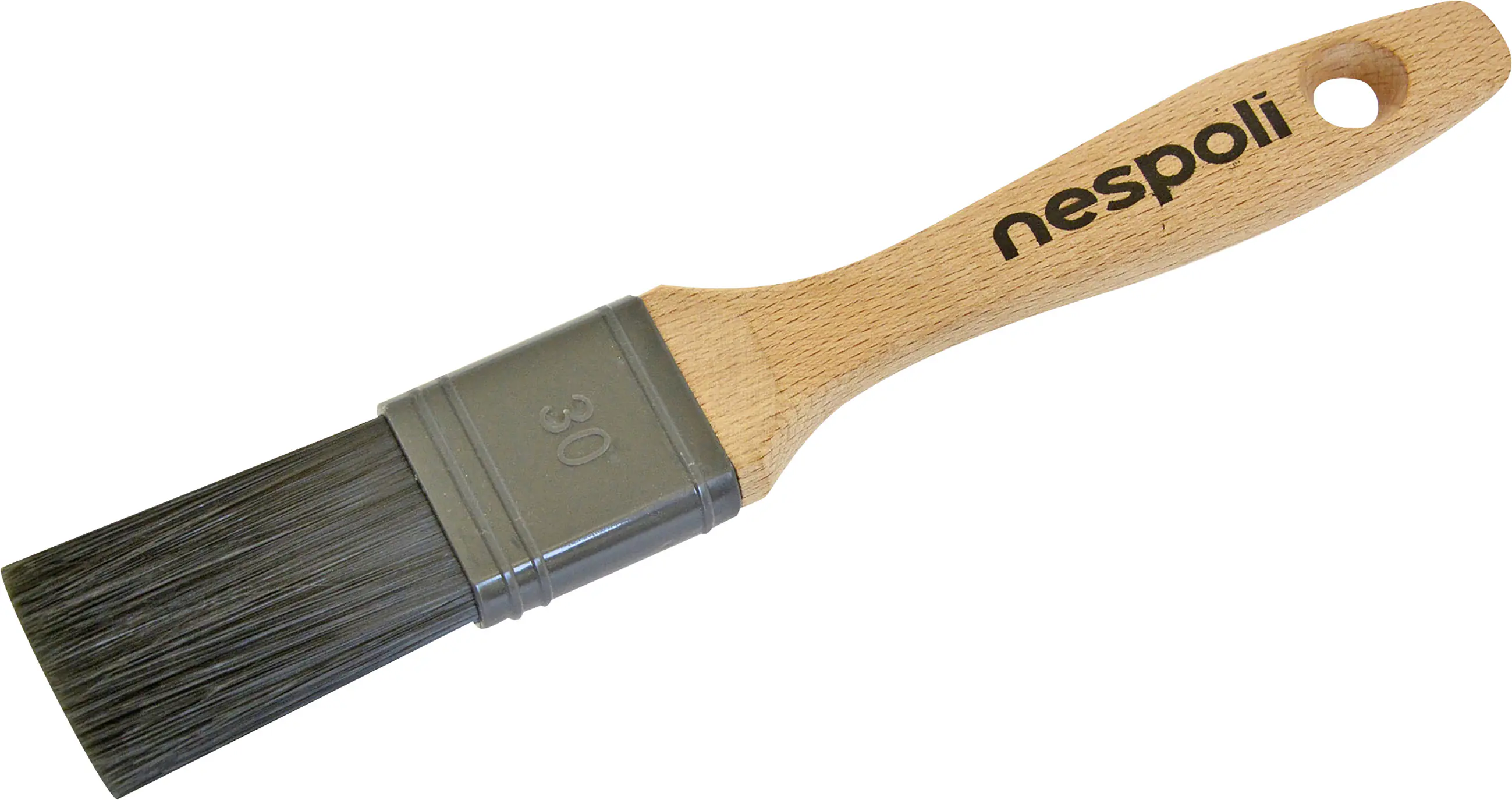 Nespoli Flachpinsel 30 mm schwarz 