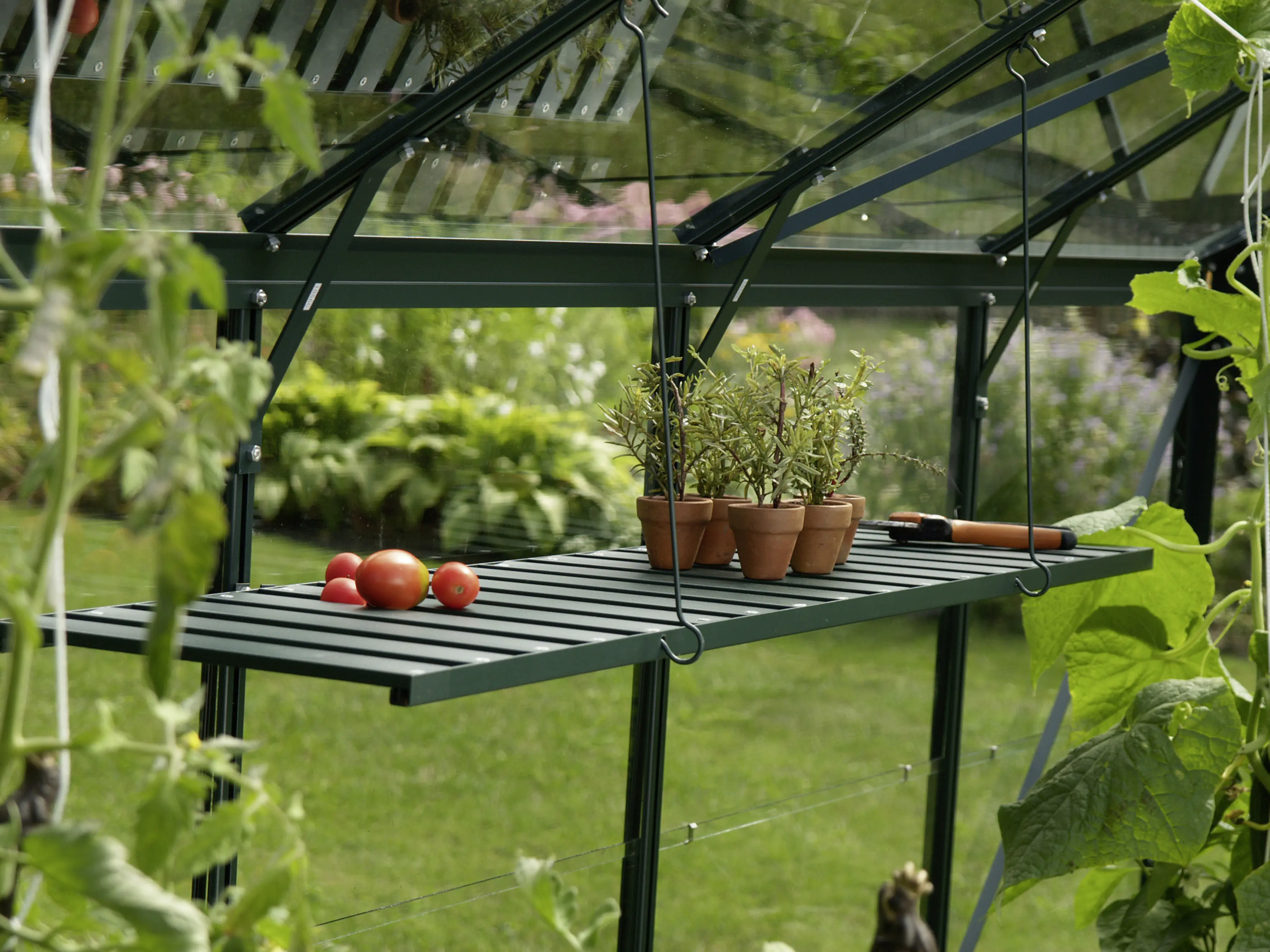 Vitavia Aluregal 120 x 31 cm smaragd