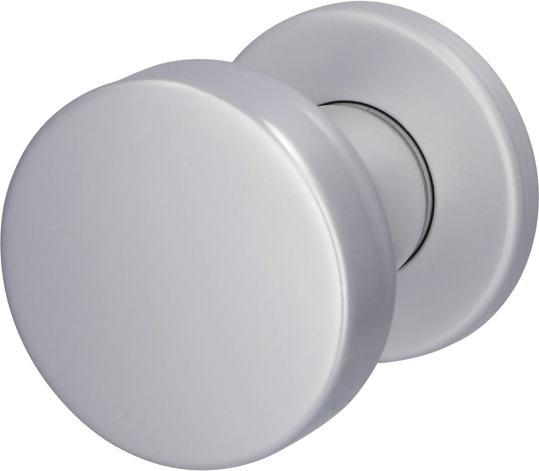 Alpertec Knopf Ø 5,0 Aluminium F1 silber