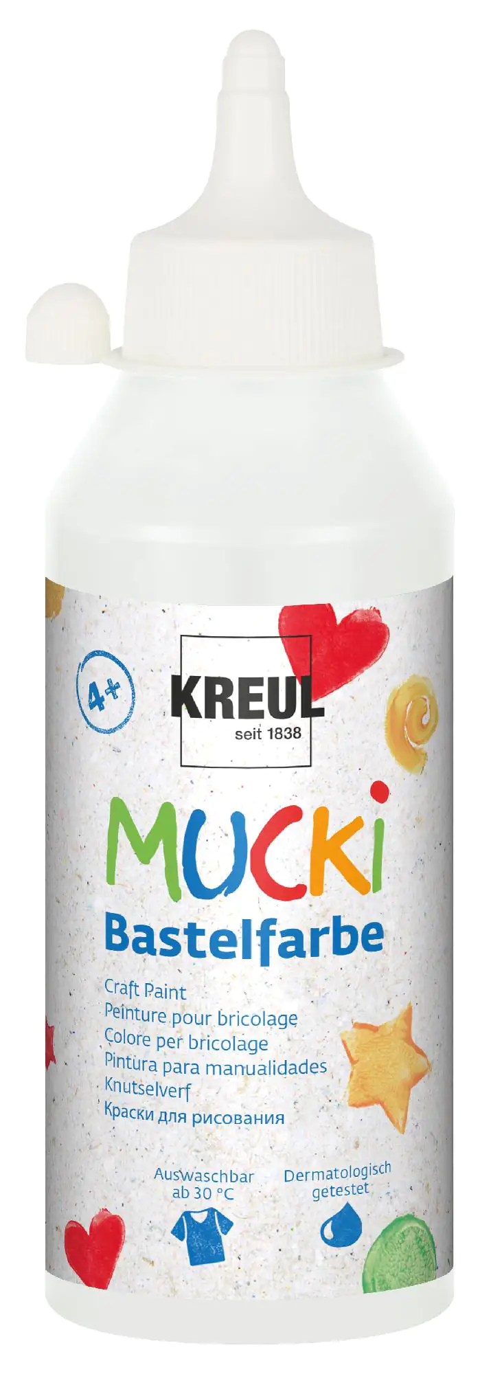 Kreul Mucki Bastelfarbe weiß 250 ml Kreul Mucki Bastelfarbe weiß 250 ml