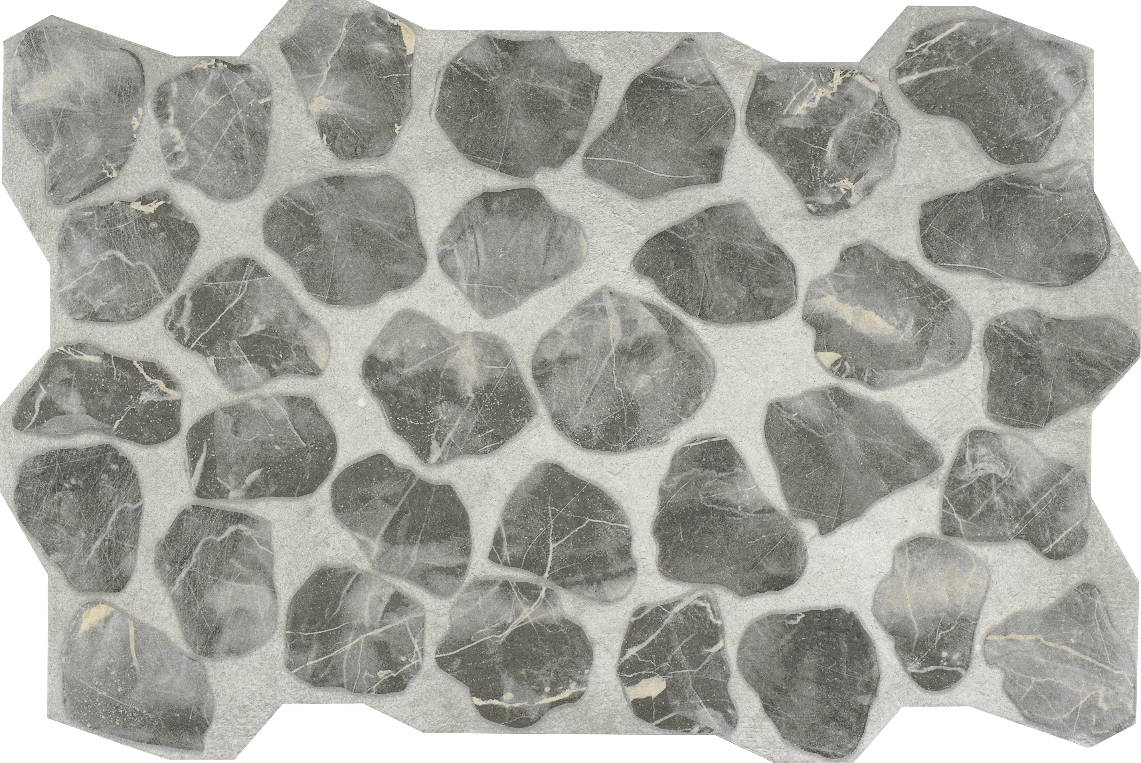 Wandverblender Bornos 40 x 60 cm gris