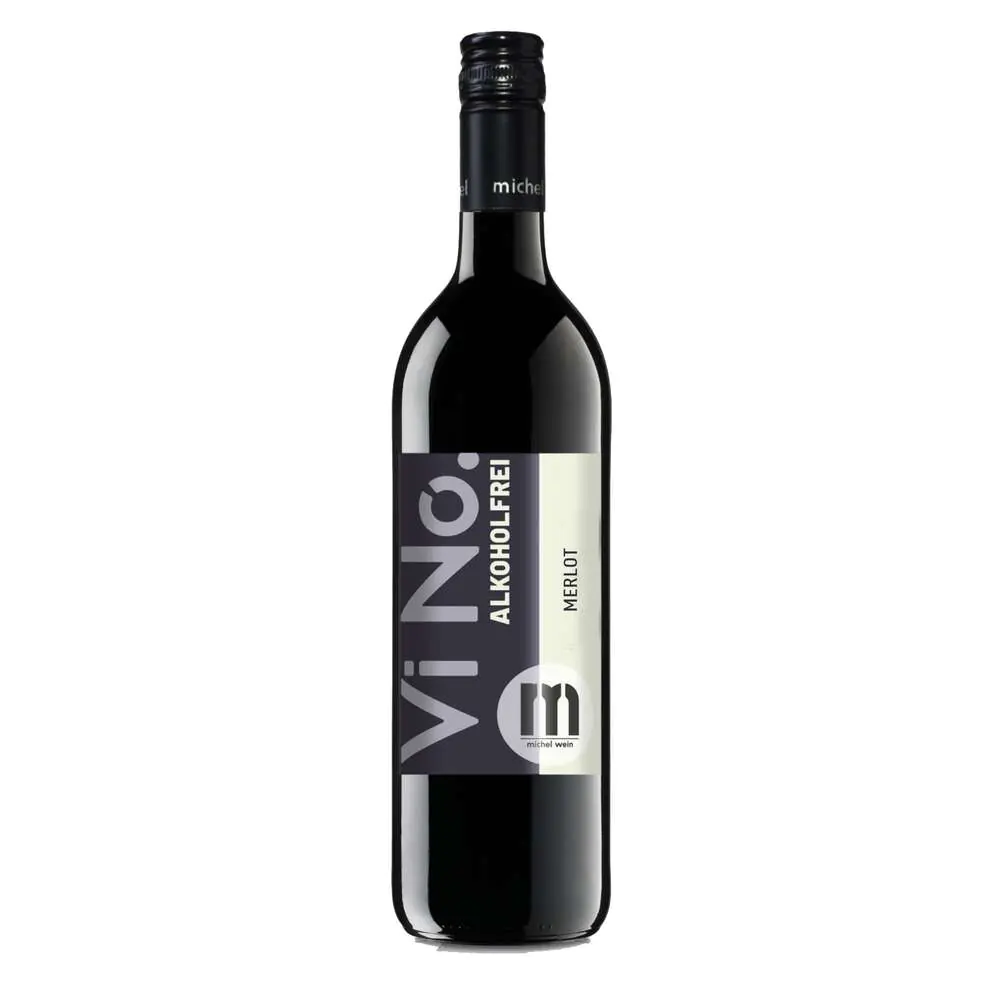 Weinhaus Michel entalkholisierter Rotwein Vino Merlot alkoholfrei 0,75 l
