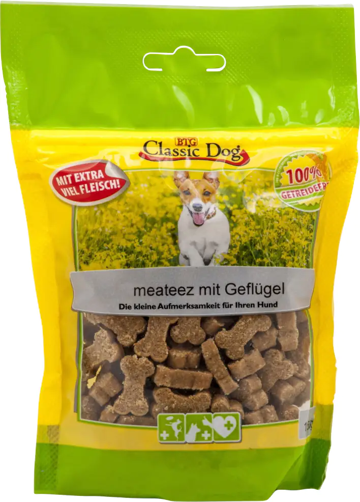Classic Snack meateez Geflügel 150g Adult