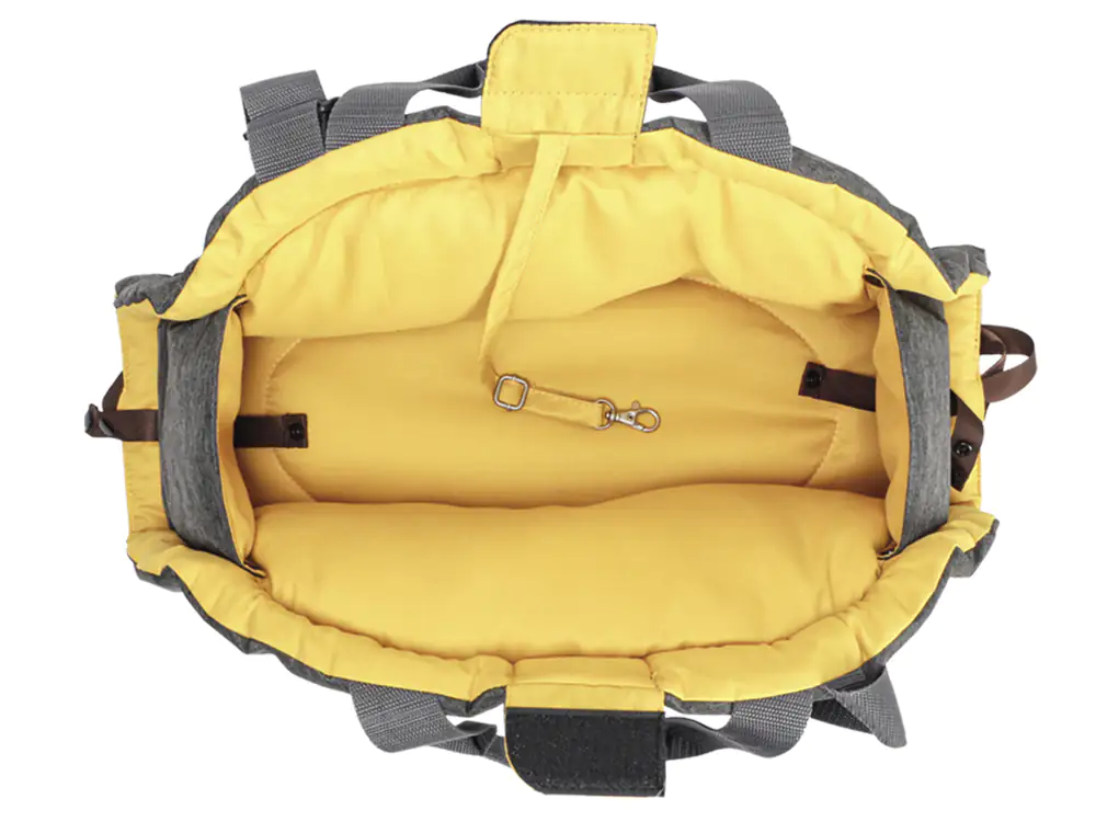 Nobby Transporttasche Shelly grau/senf