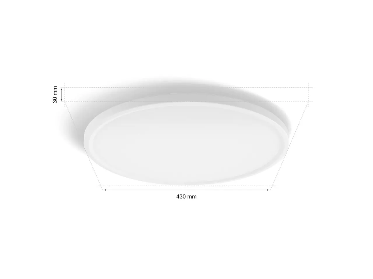 Philips Hue LED Deckenleuchte Tento + Wandschalter rund weiß RGB Ø 43 cm RGB