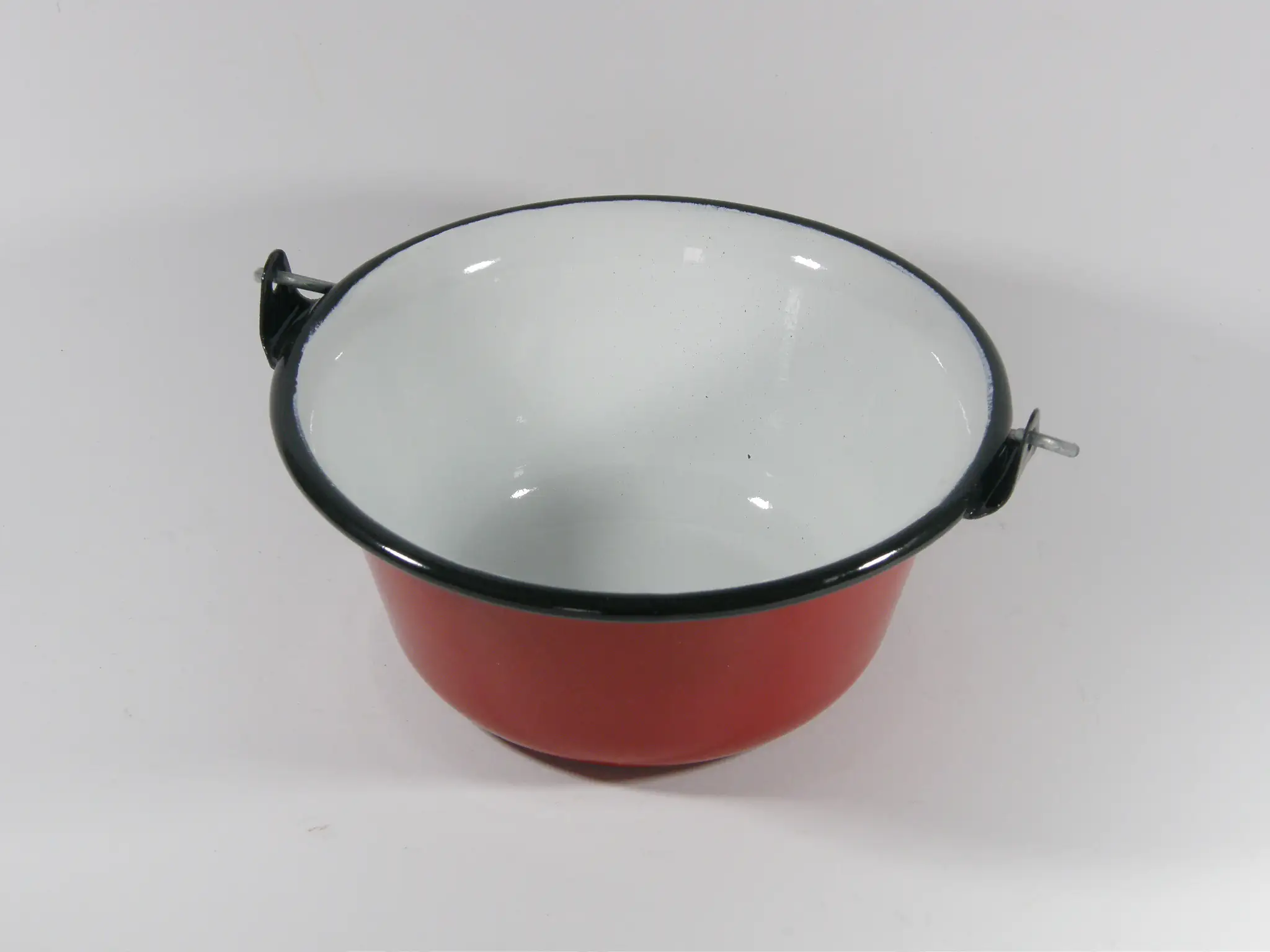 Su-Deco Servierkessel 0,8 Liter rot weiss Su-Deco Servierkessel 0,8 Liter rot weiss