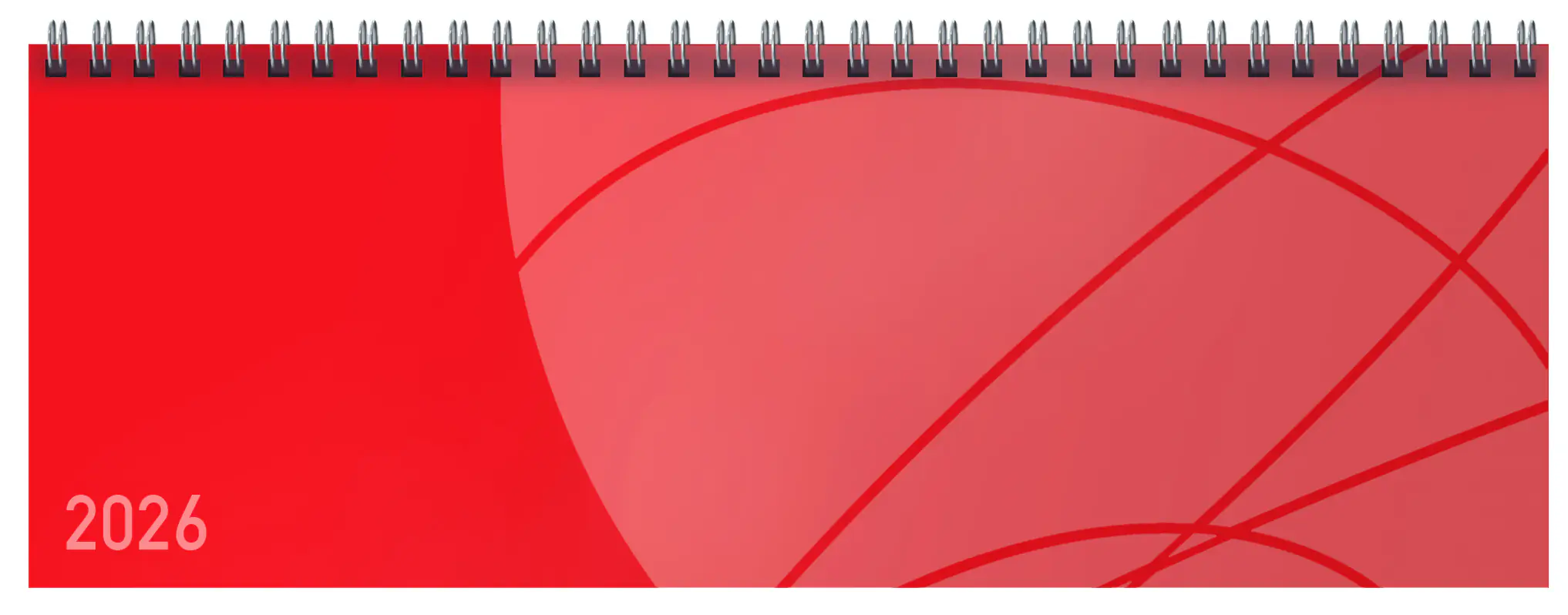 Korsch Tischkalender Colourlux Professional 2026 rot