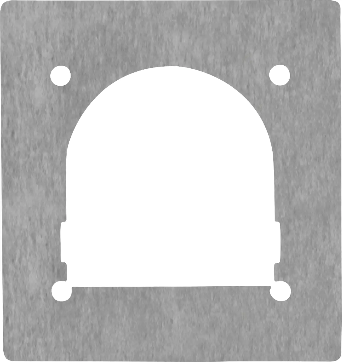 LAS Gegenplatte zur Stabilisierung der Zurrmulden mit Ausschnitt