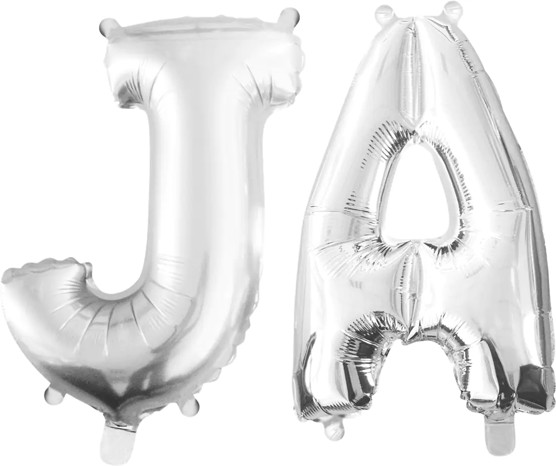 TIB Heyne Folienballon JA Hochzeit