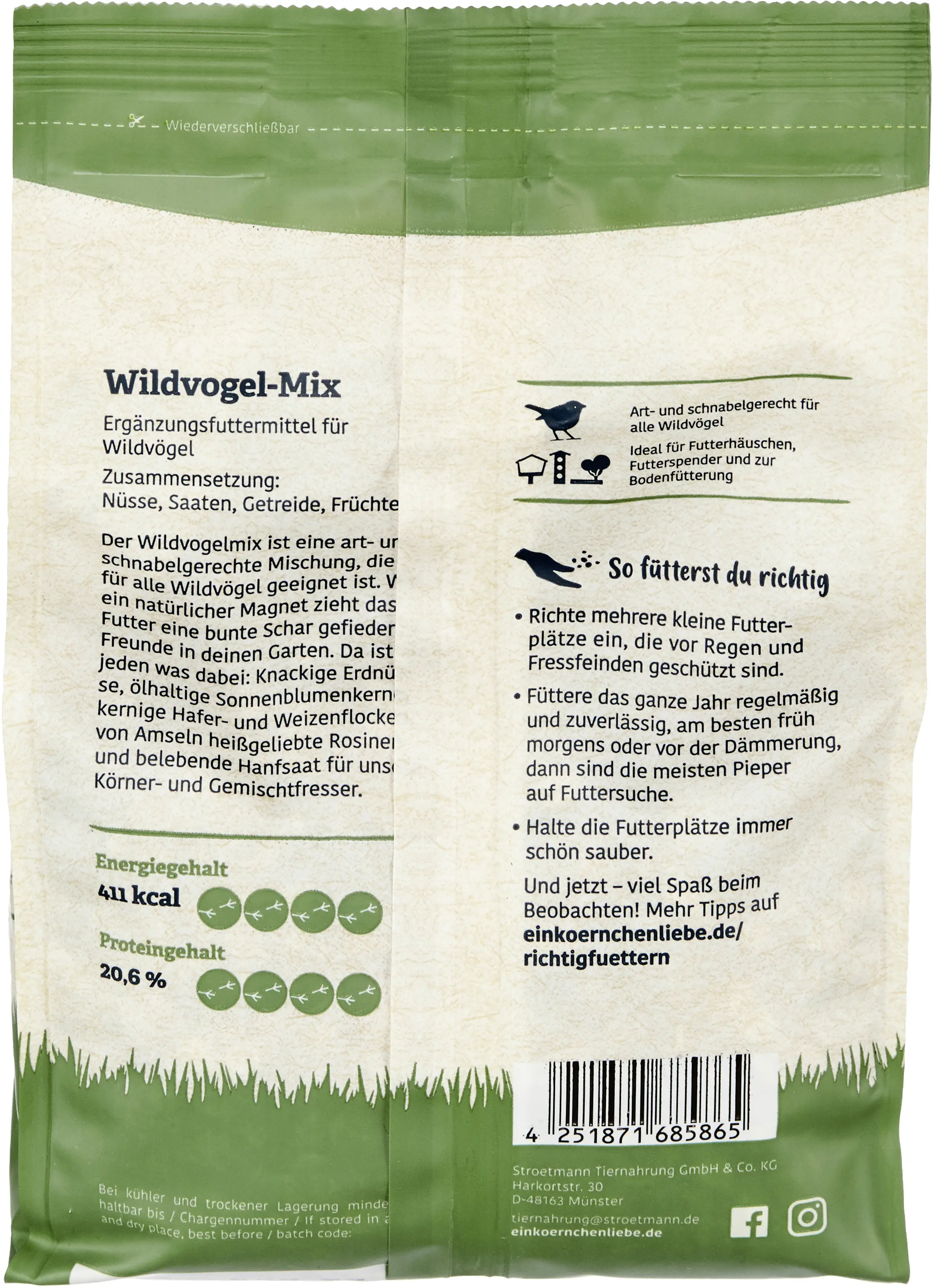 Elles Wildvogelmix 750 g