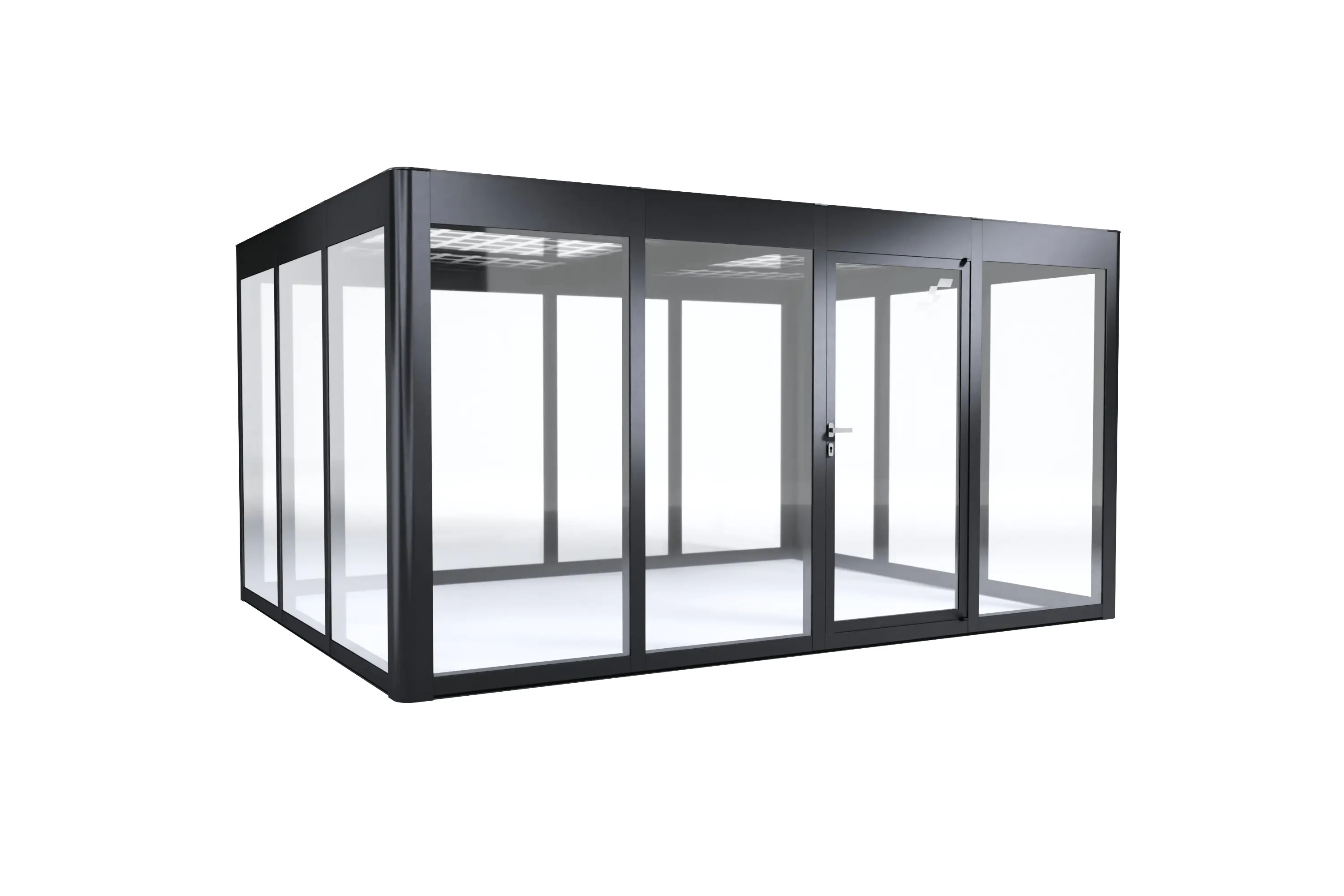 SunElements SunGarden Gartenhaus Energy 4.3 443 x 338 cm anthrazit-metallic SunElements SunGarden Gartenhaus Energy 4.3 443 x 338 cm anthrazit-metallic