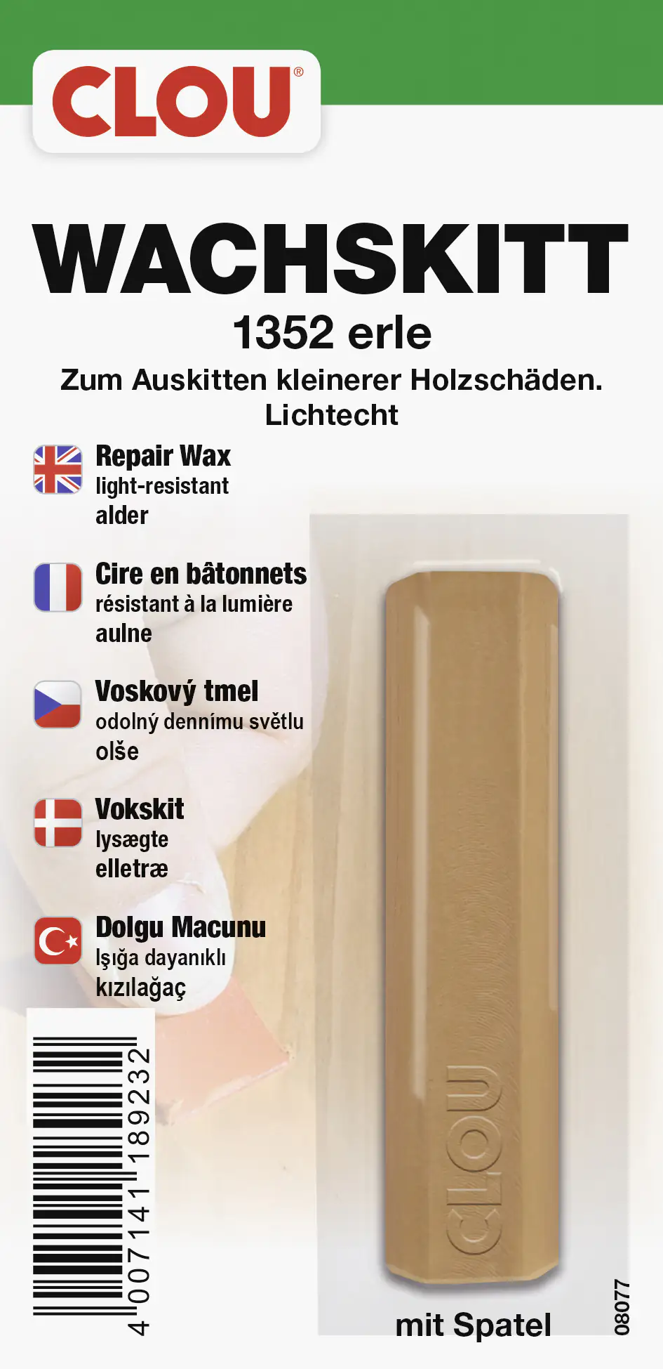 Clou Wachskitt erle Clou Wachskitt erle