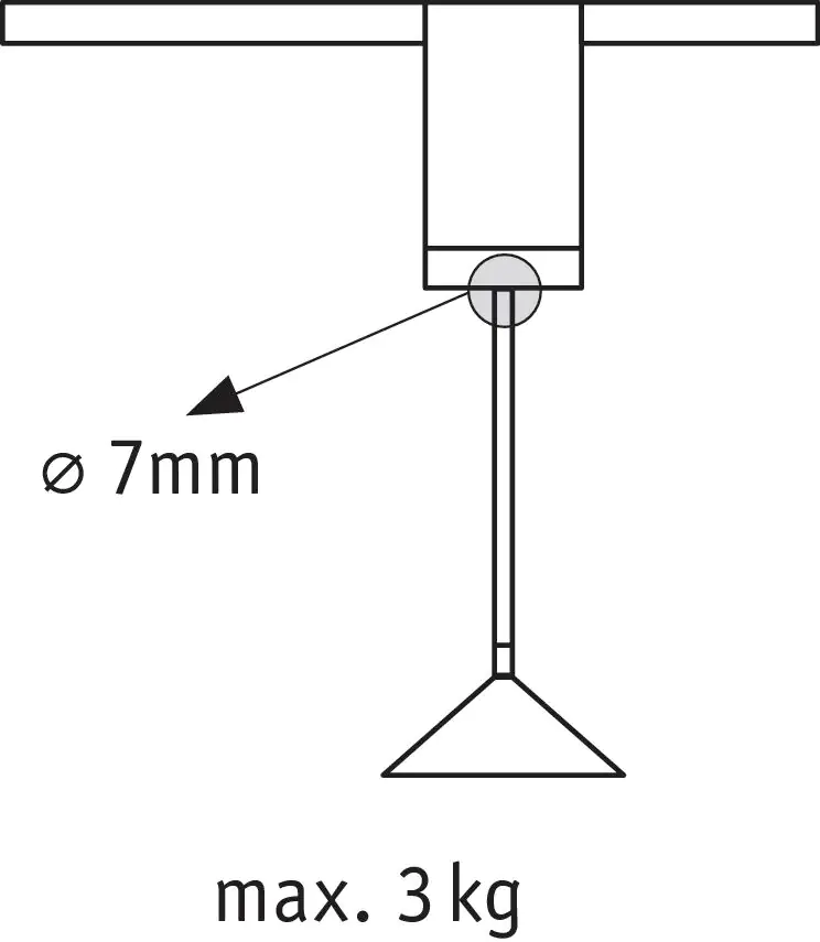Paulmann URail Universal Pendeladapter Paulmann URail Universal Pendeladapter