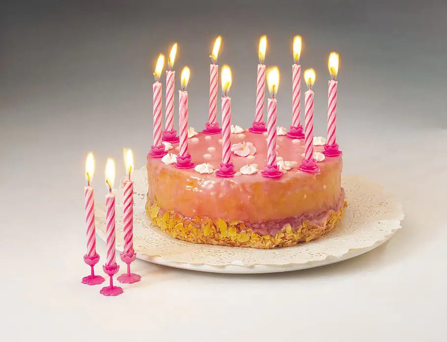 Fackelmann Kerzen mit Halter 32-teilig