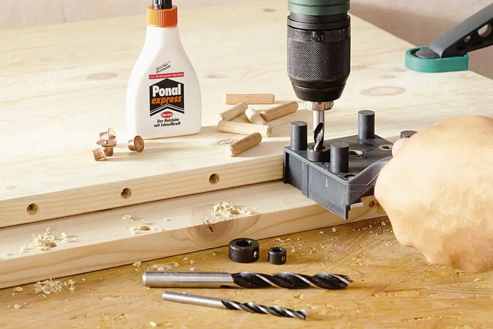 Wolfcraft Sortimentsbox Holzdübel 78 teilig